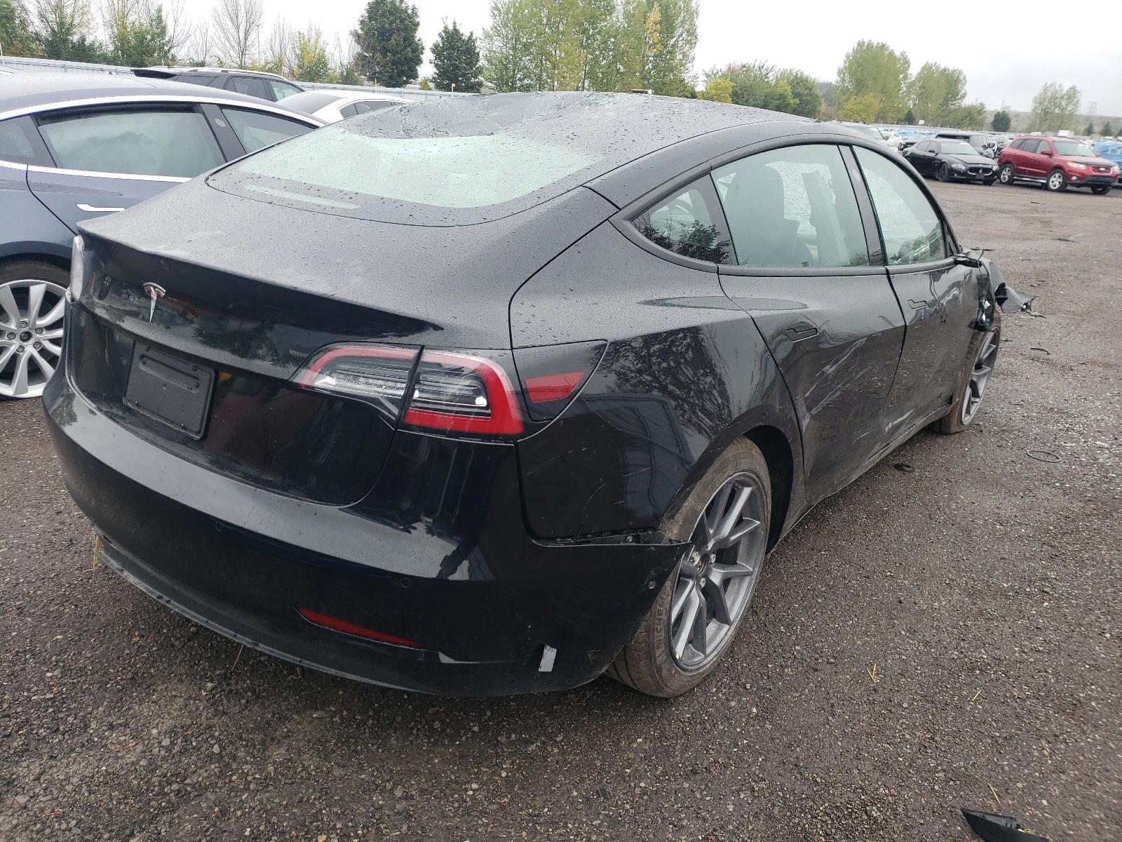 Photo 4 from auction – 2021 TESLA MODEL 3 with VIN 5YJ3E1EAXMF985825