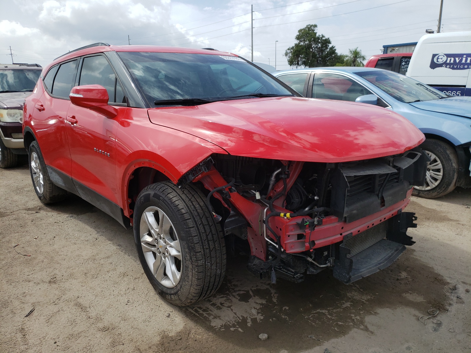 Photo 1 from auction – 2019 CHEVROLET BLAZER 2LT with VIN 3GNKBCRS1KS703831