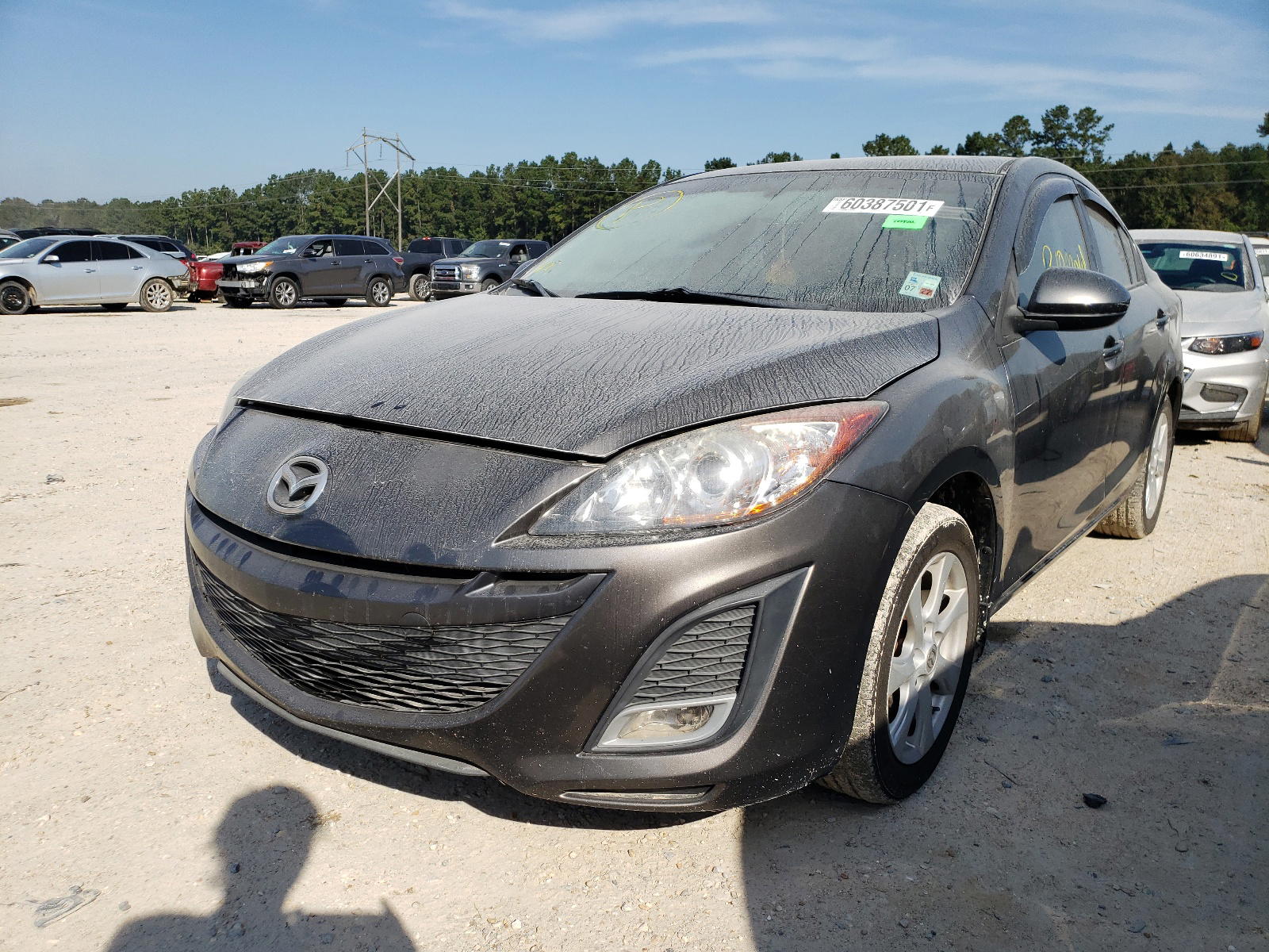 Photo 2 from auction – 2011 MAZDA 3 I with VIN JM1BL1VFXB1357072