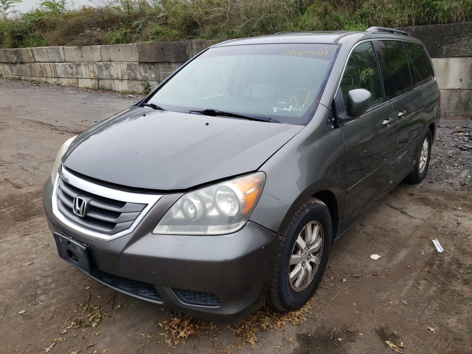 Photo 2 from auction – 2008 HONDA ODYSSEY EX with VIN 5FNRL38628B066748