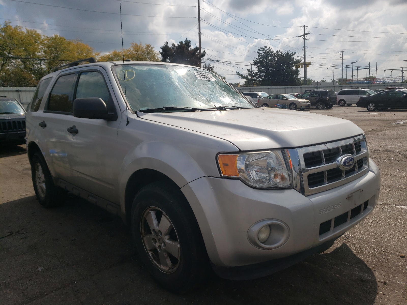 FORD ESCAPE XLT 2012 with VIN 1FMCU9D77CKB63505 - Photo from auction