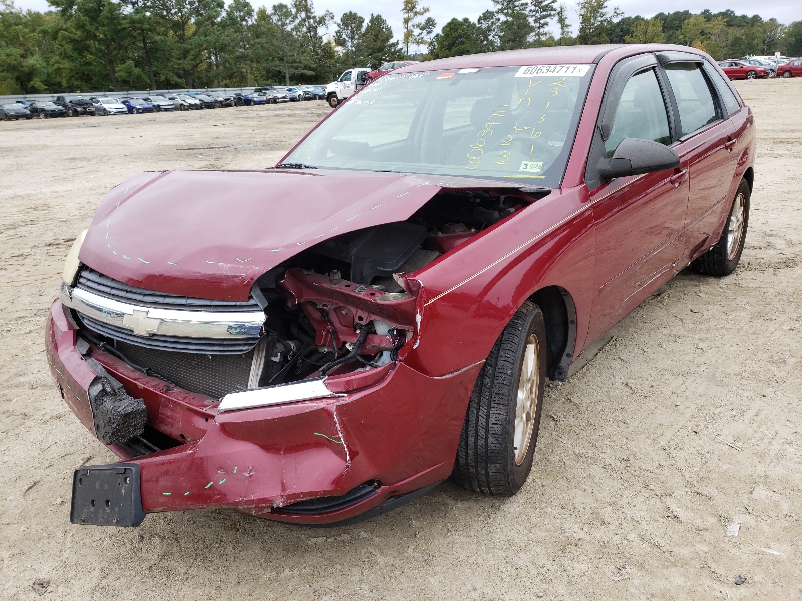 Photo 2 from auction – 2004 CHEVROLET MALIBU MAX with VIN 1G1ZT64854F231361
