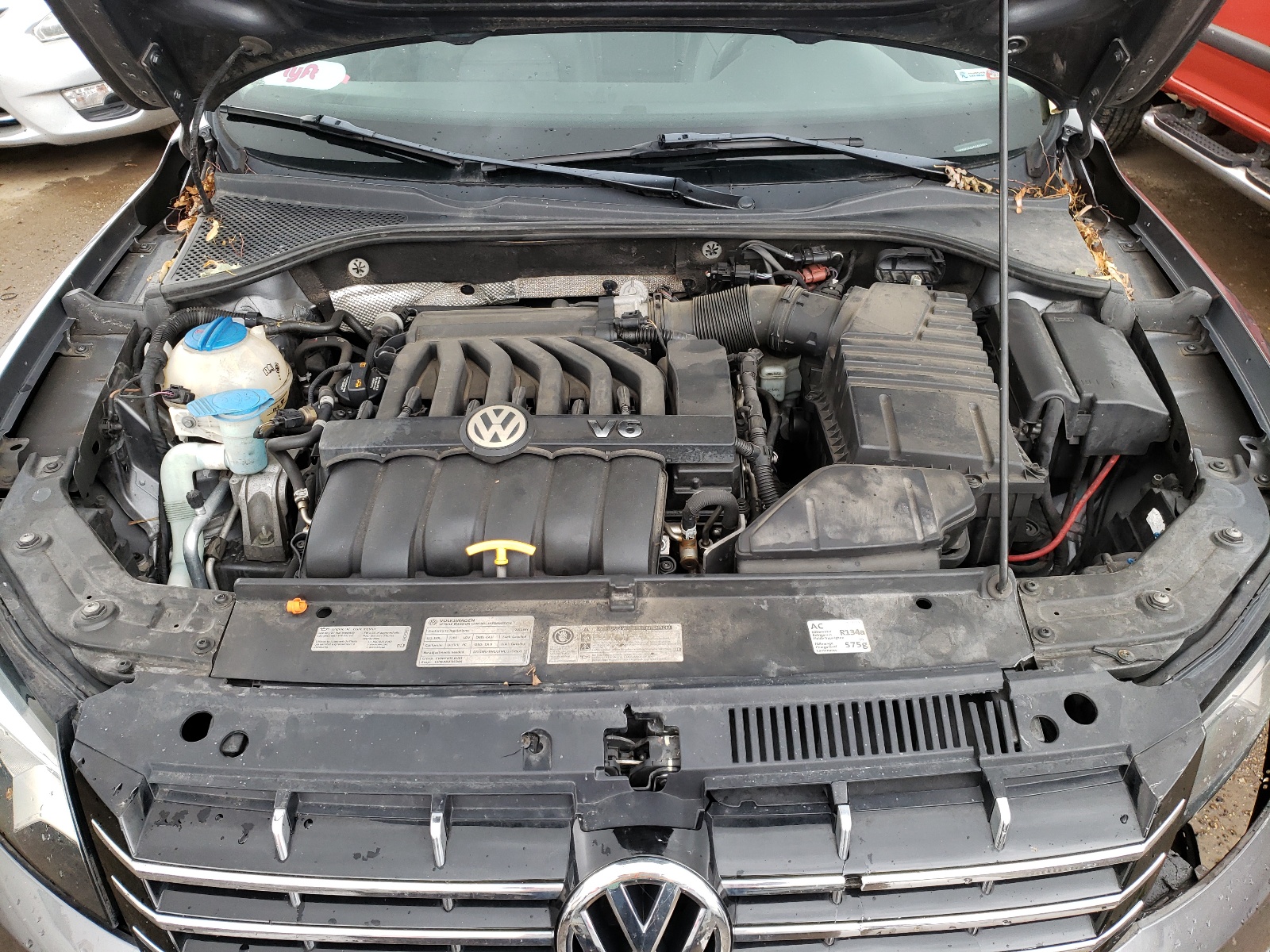 Photo 7 from auction – 2012 VOLKSWAGEN PASSAT SE with VIN 1VWBM7A38CC059926