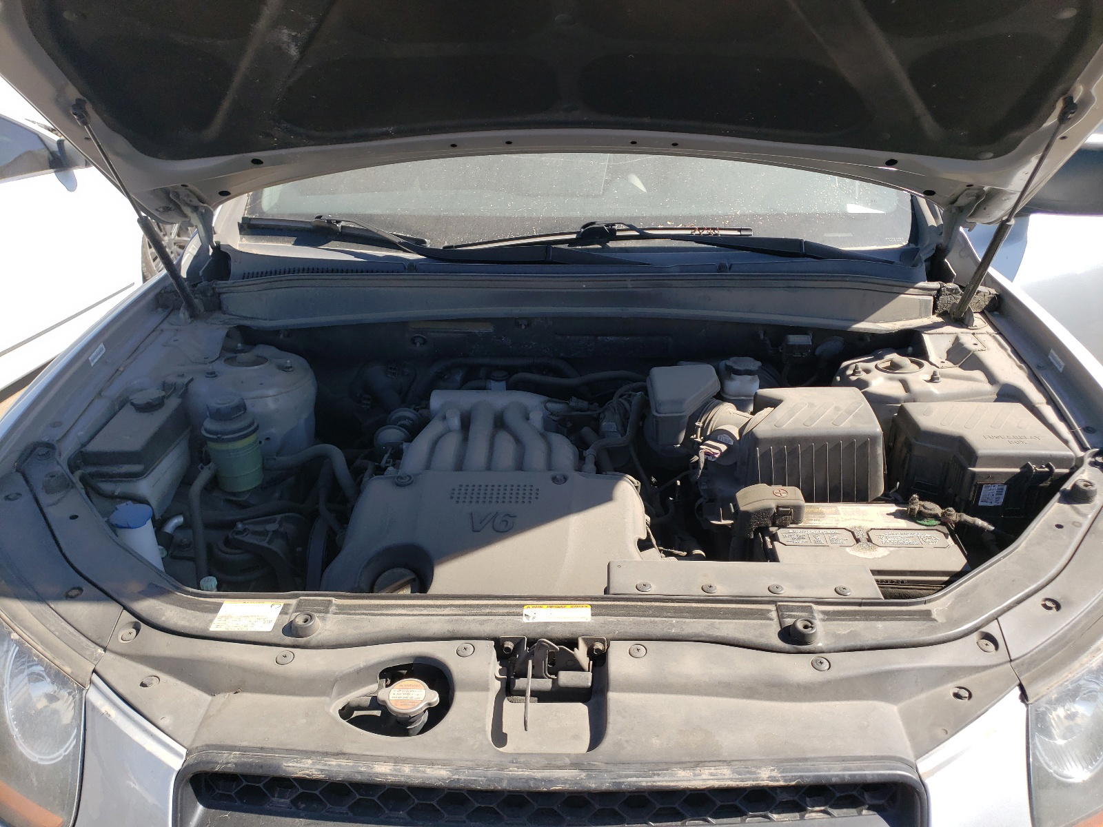 Photo 7 from auction – 2009 HYUNDAI SANTA FE G with VIN 5NMSG73D89H286480