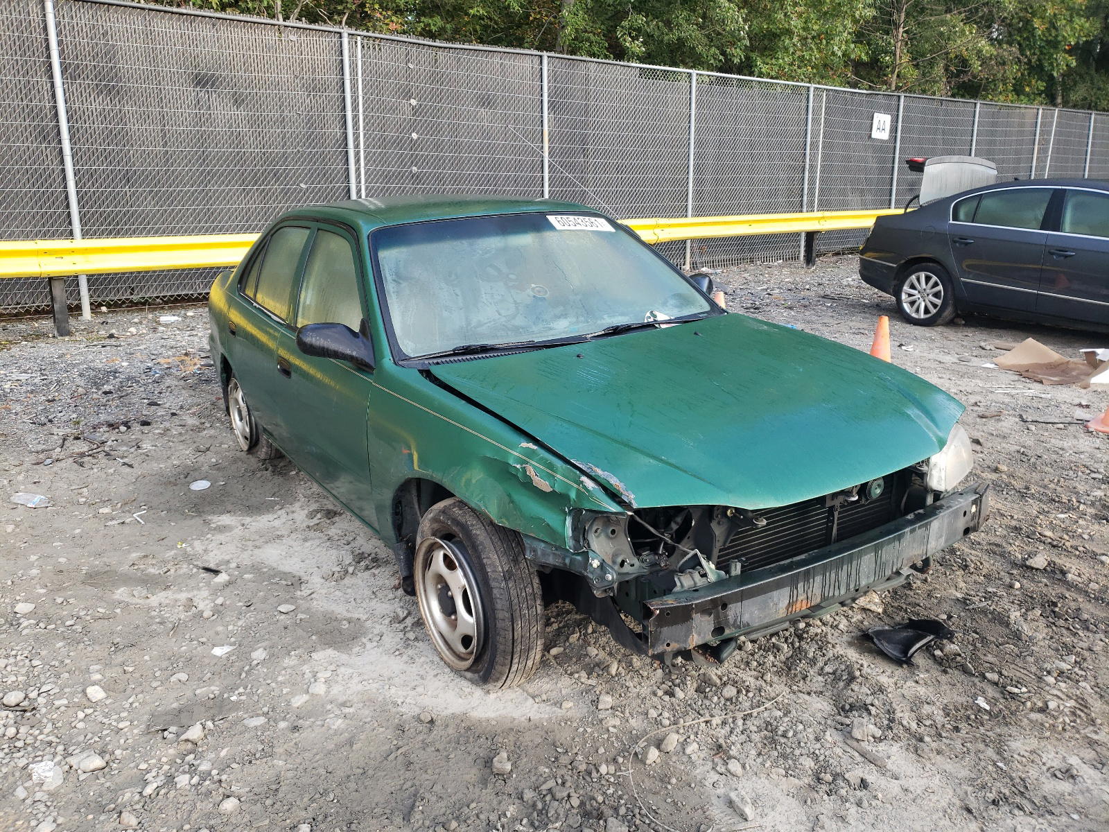 TOYOTA COROLLA VE 2000 with VIN 2T1BR12E4YC366655 - Photo from auction