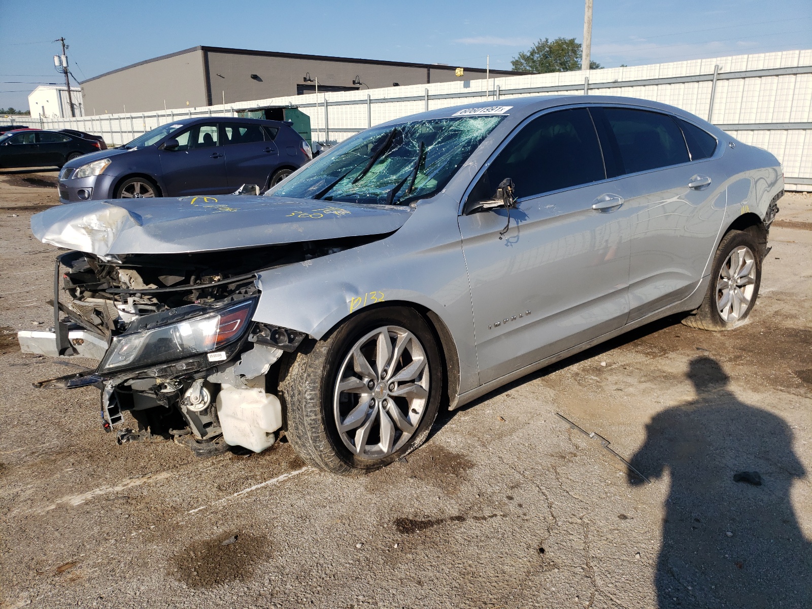 Photo 2 from auction – 2016 CHEVROLET IMPALA LT with VIN 2G1115S39G9163504