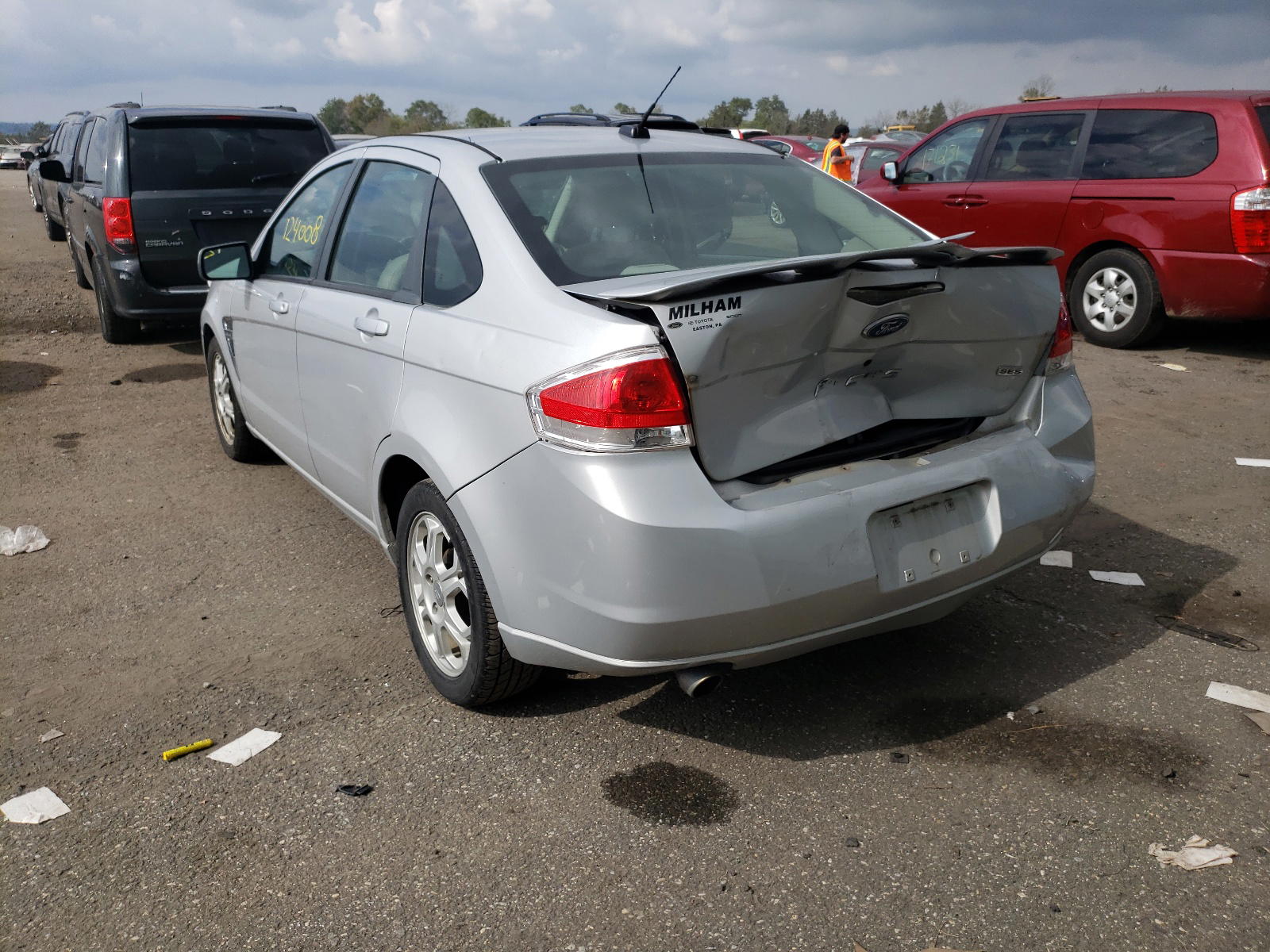 Photo 3 from auction – 2008 FORD FOCUS SE with VIN 1FAHP35N98W164592