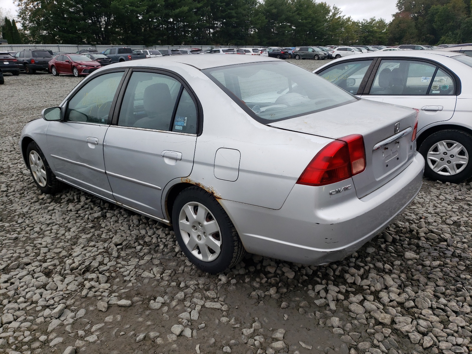 Zdjęcie 3 z aukcji – 2001 HONDA CIVIC z VIN 2HGES26761H605445