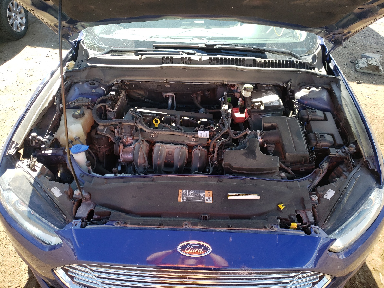 Photo 7 from auction – 2014 FORD FUSION SE with VIN 3FA6P0H77ER355736