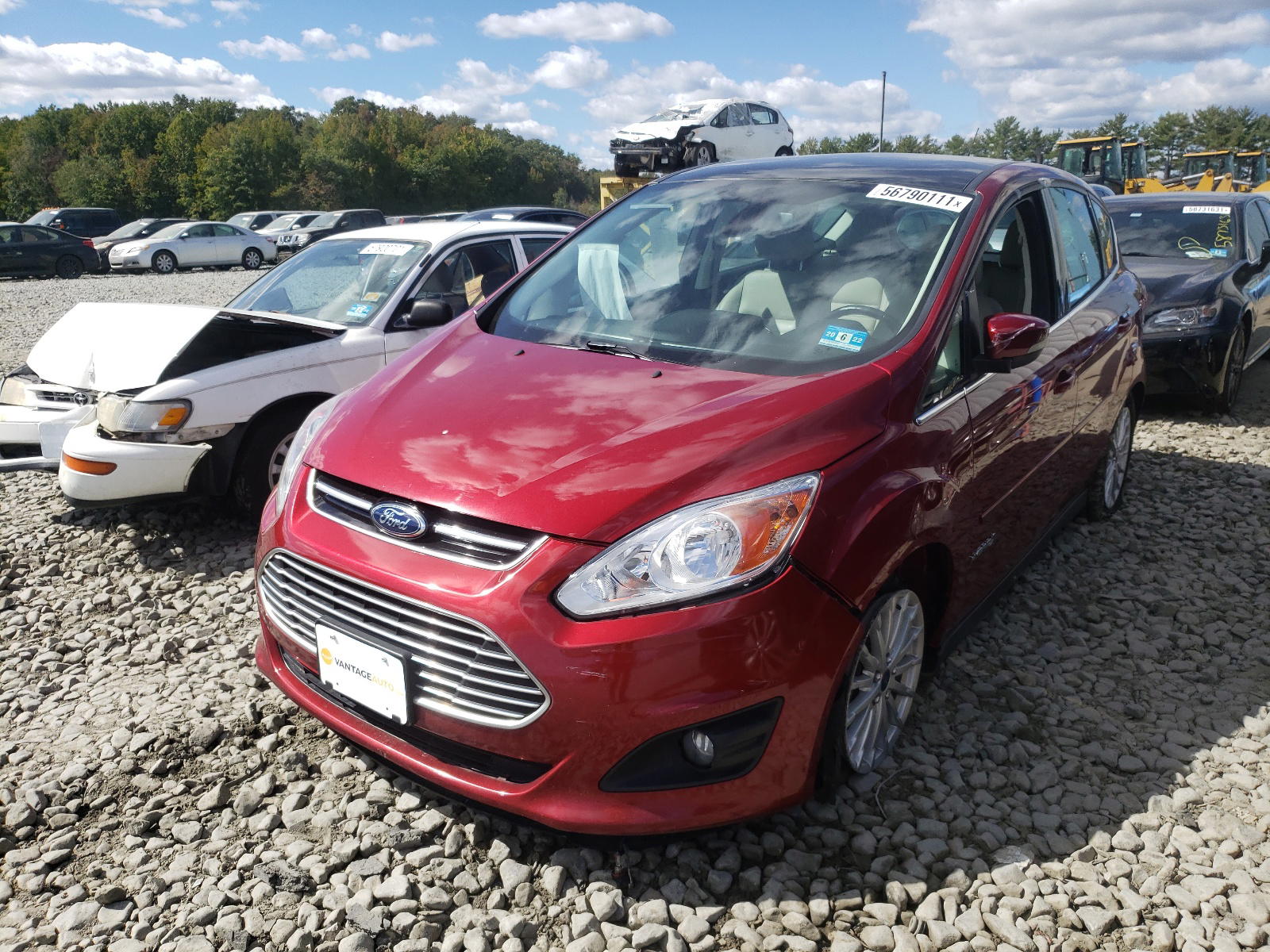 Photo 2 from auction – 2013 FORD C-MAX SEL with VIN 1FADP5BU6DL538075