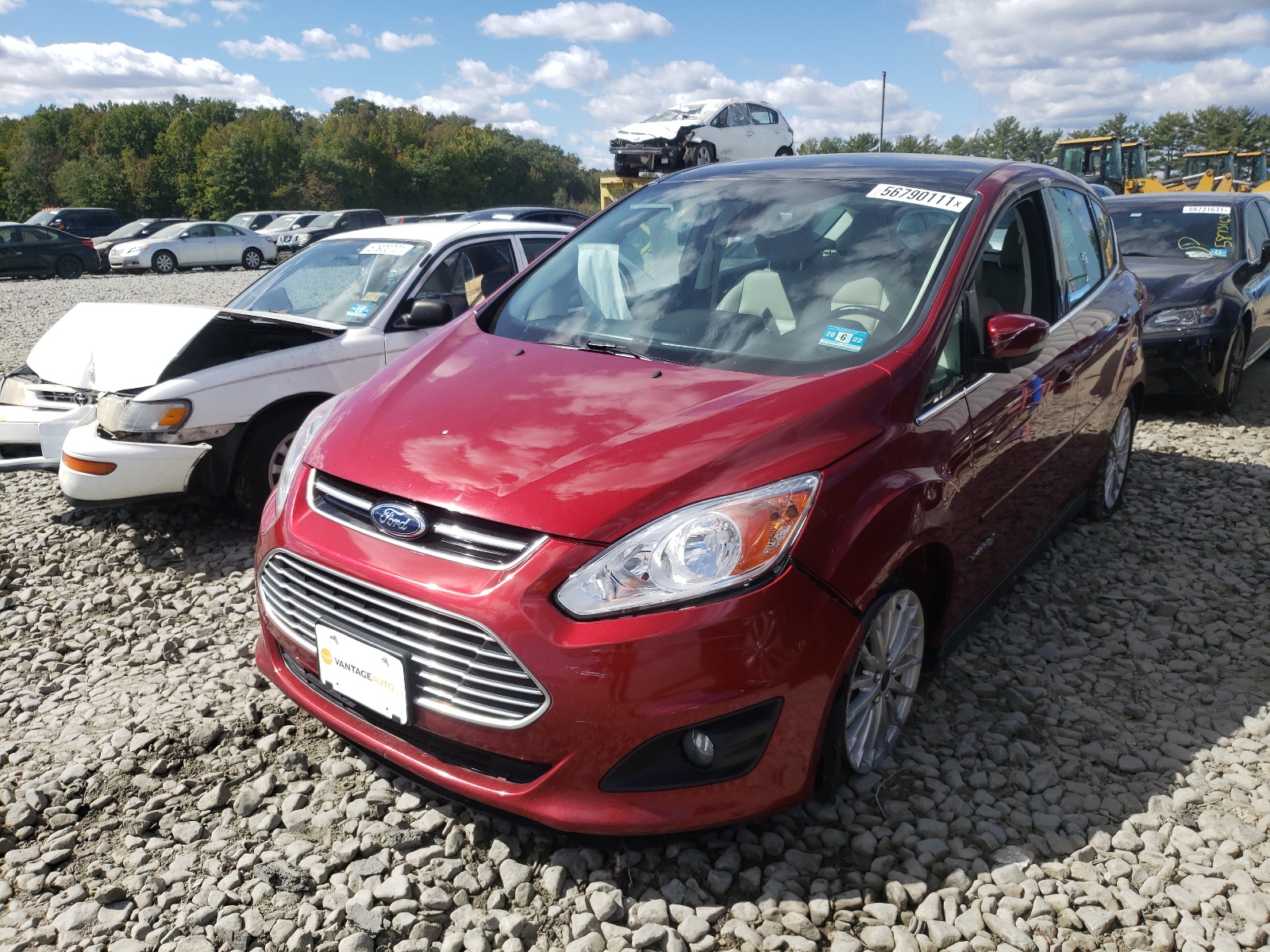 Zdjęcie 2 z aukcji – 2013 FORD C-MAX SEL z VIN 1FADP5BU6DL538075