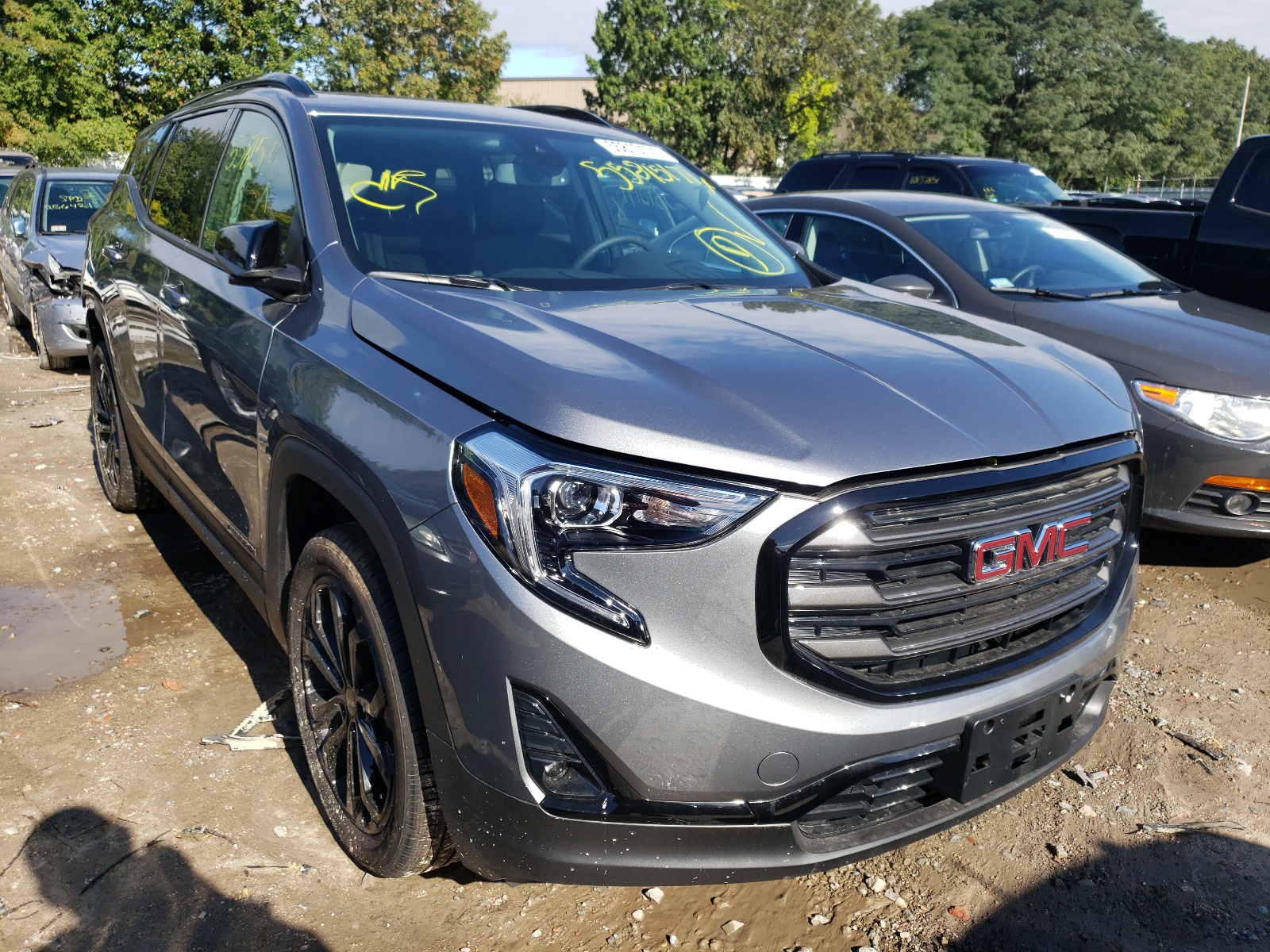 GMC TERRAIN SL 2021 with VIN 3GKALVEV4ML388389 - Photo from auction