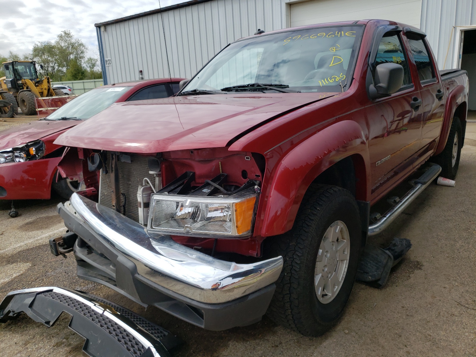 Photo 2 from auction – 2005 CHEVROLET COLORADO with VIN 1GCDT136258111625