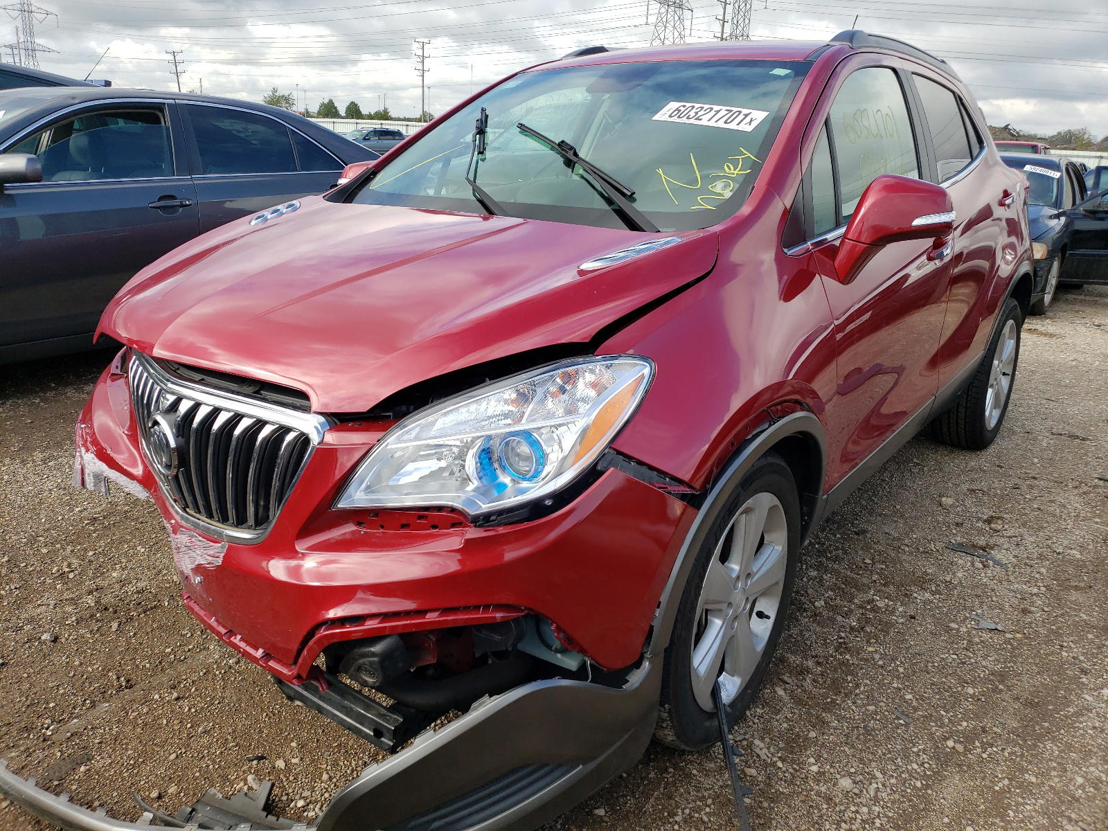 Photo 2 from auction – 2015 BUICK ENCORE with VIN KL4CJASB3FB179950
