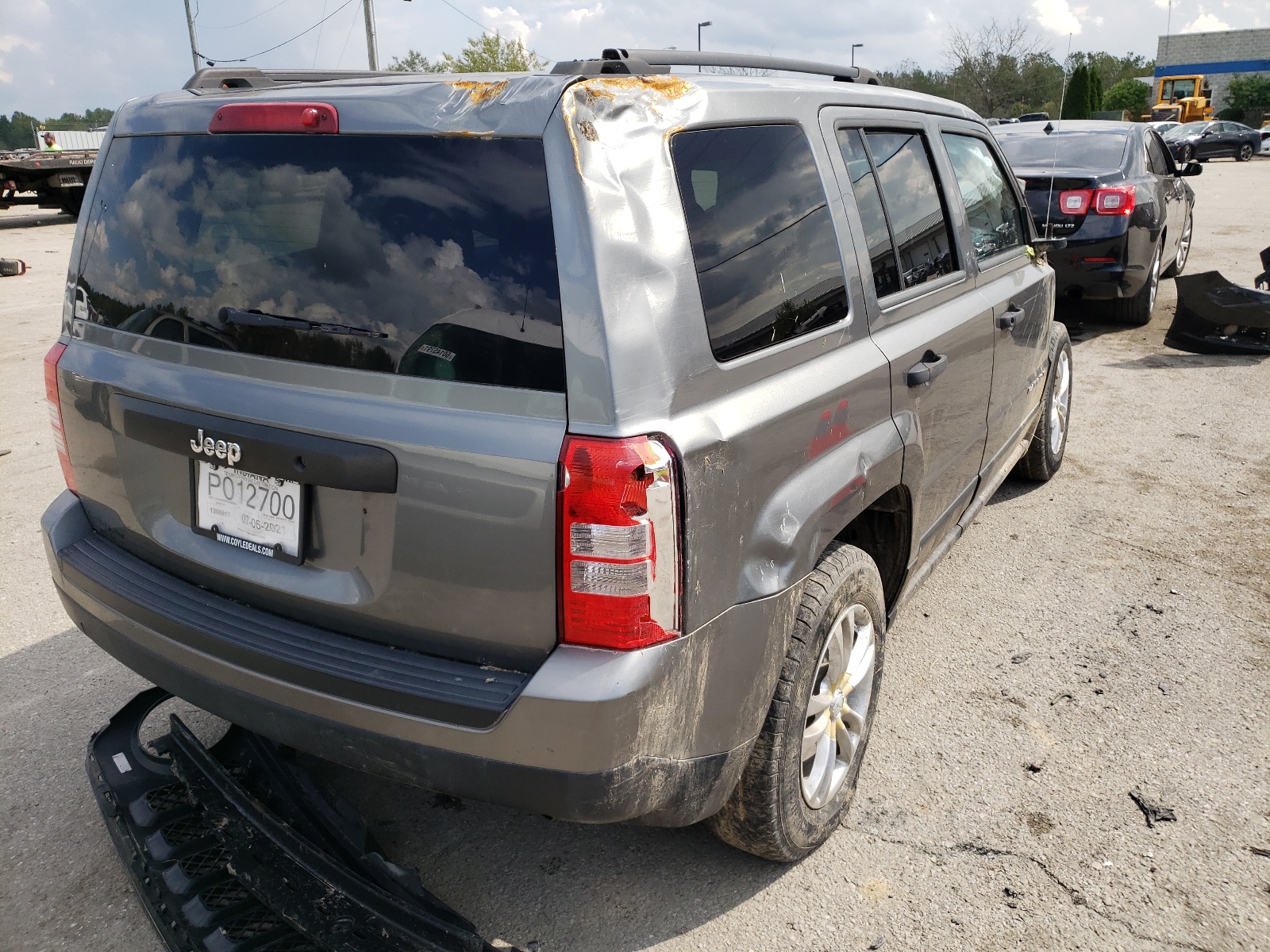 Photo 4 from auction – 2012 JEEP PATRIOT SP with VIN 1C4NJPBAXCD586849