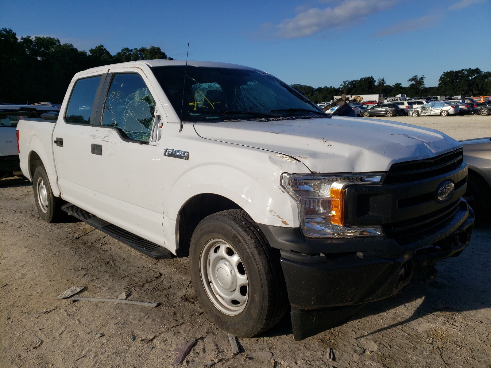Photo 1 from auction – 2018 FORD F150 SUPER with VIN 1FTEW1C58JKC58077