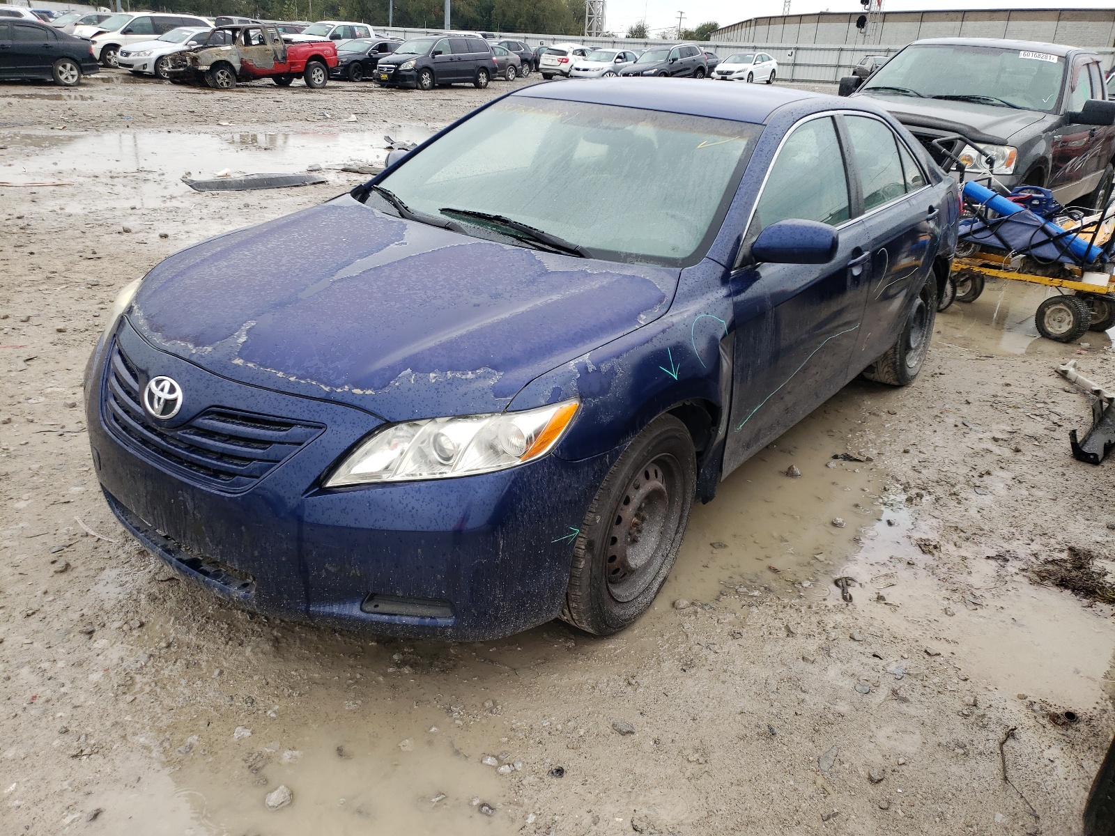 Photo 2 from auction – 2007 TOYOTA CAMRY CE with VIN JTNBE46K073073772