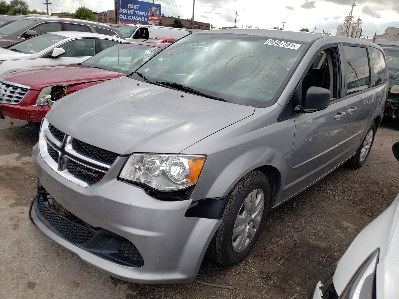 Photo 2 from auction – 2015 DODGE GRAND CARA with VIN 2C4RDGBG3FR559667