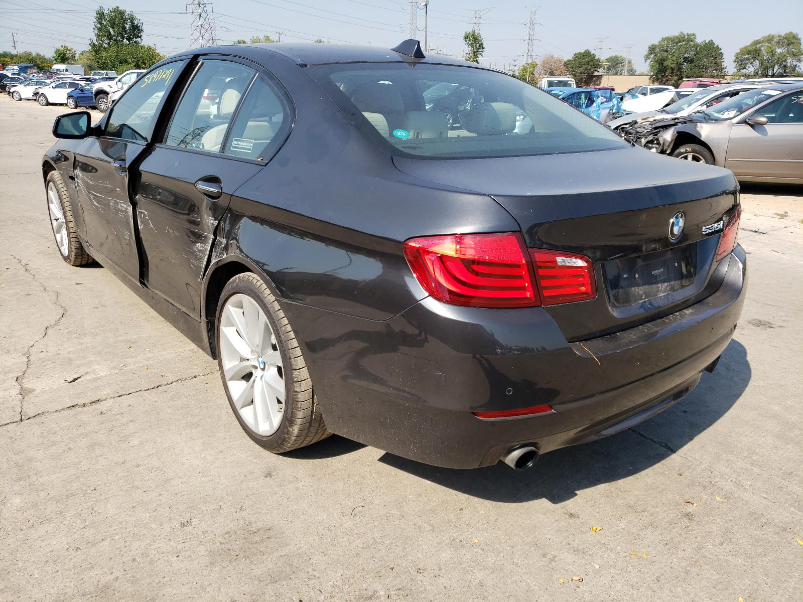 Photo 3 from auction – 2011 BMW 535 XI with VIN WBAFU7C56BDU55457