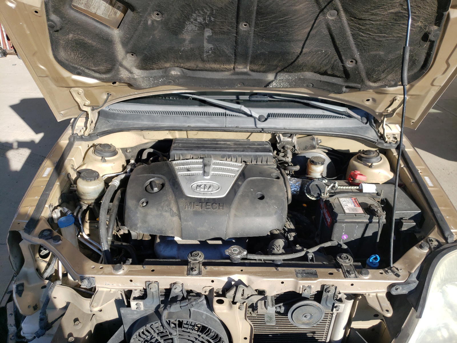Photo 7 from auction – 2003 KIA RIO with VIN KNADC125X36240789