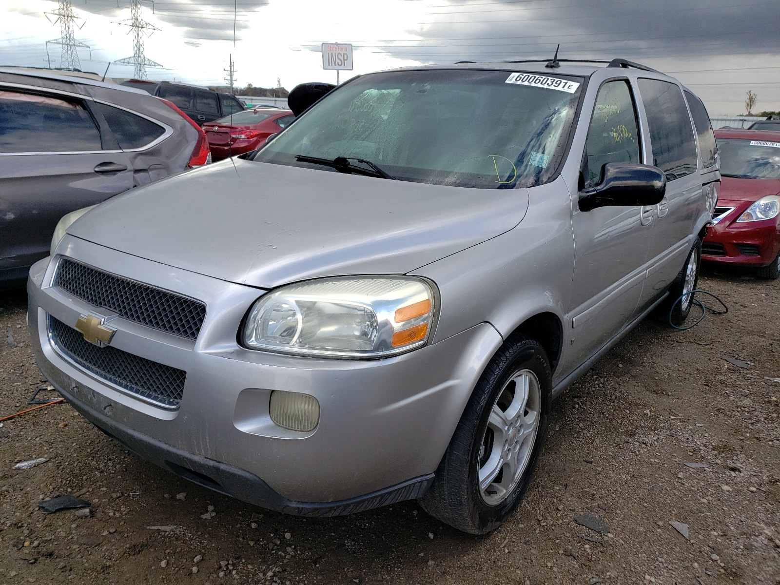 Photo 2 from auction – 2006 CHEVROLET UPLANDER L with VIN 1GNDV33LX6D119743