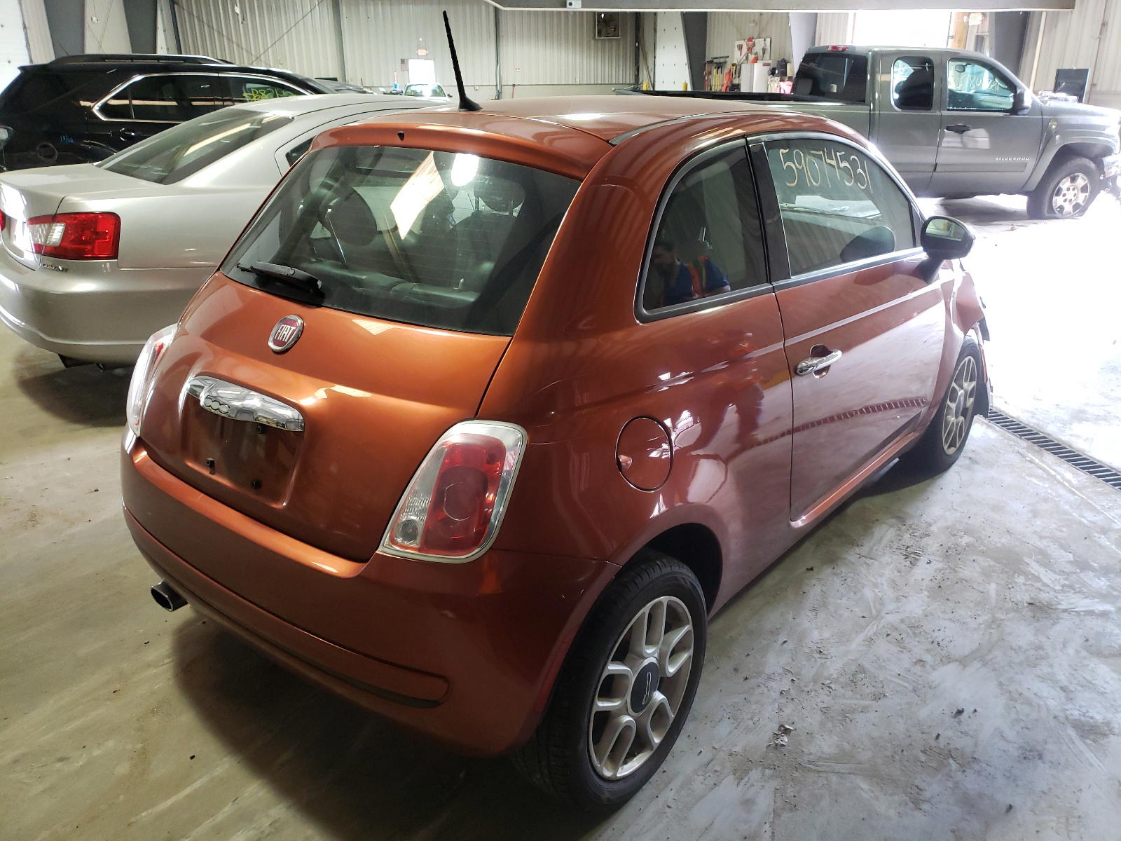 Photo 4 from auction – 2015 FIAT 500 POP with VIN 3C3CFFAR5FT667318