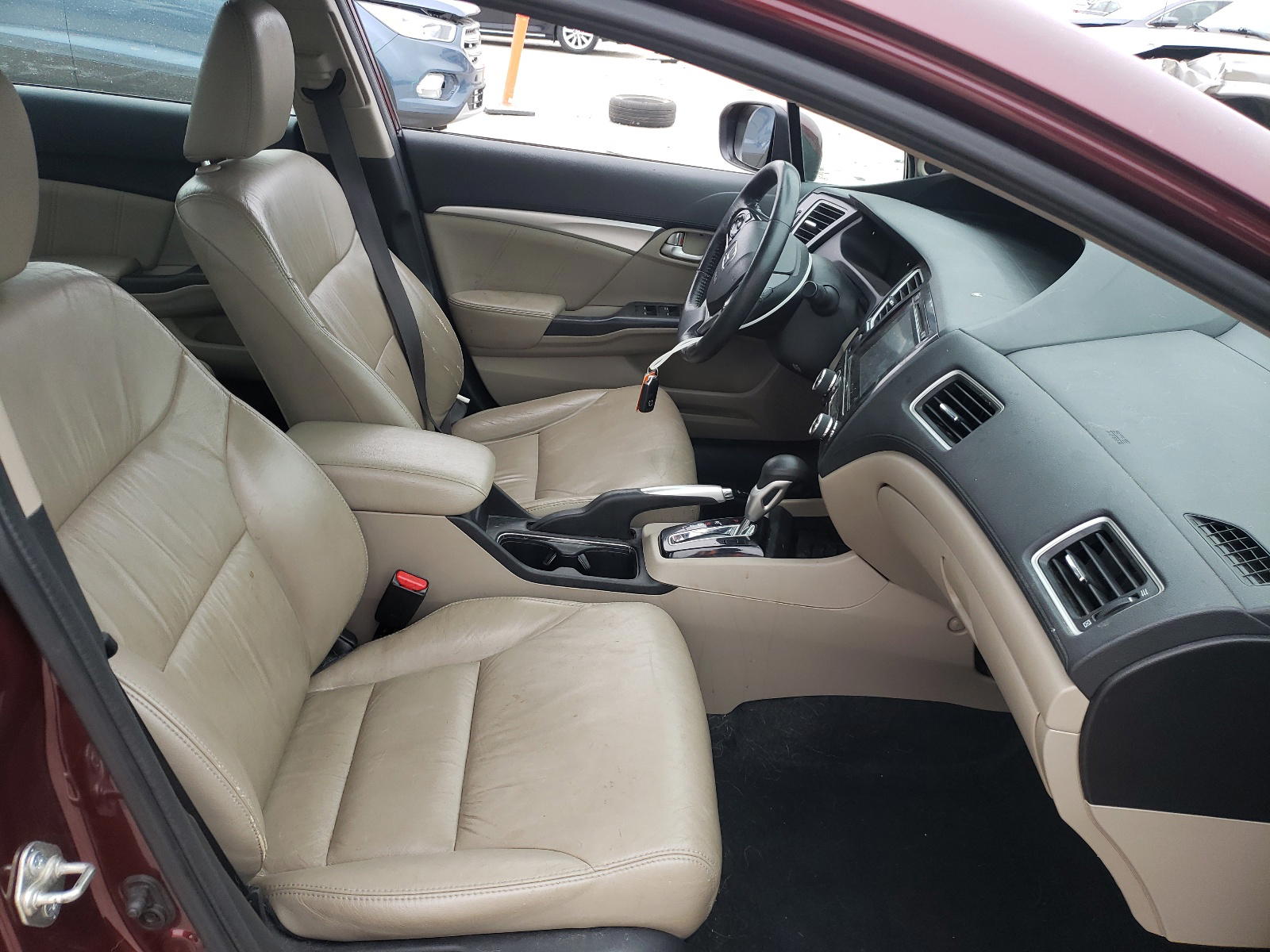 Photo 5 from auction – 2014 HONDA CIVIC EXL with VIN 19XFB2F90EE079691