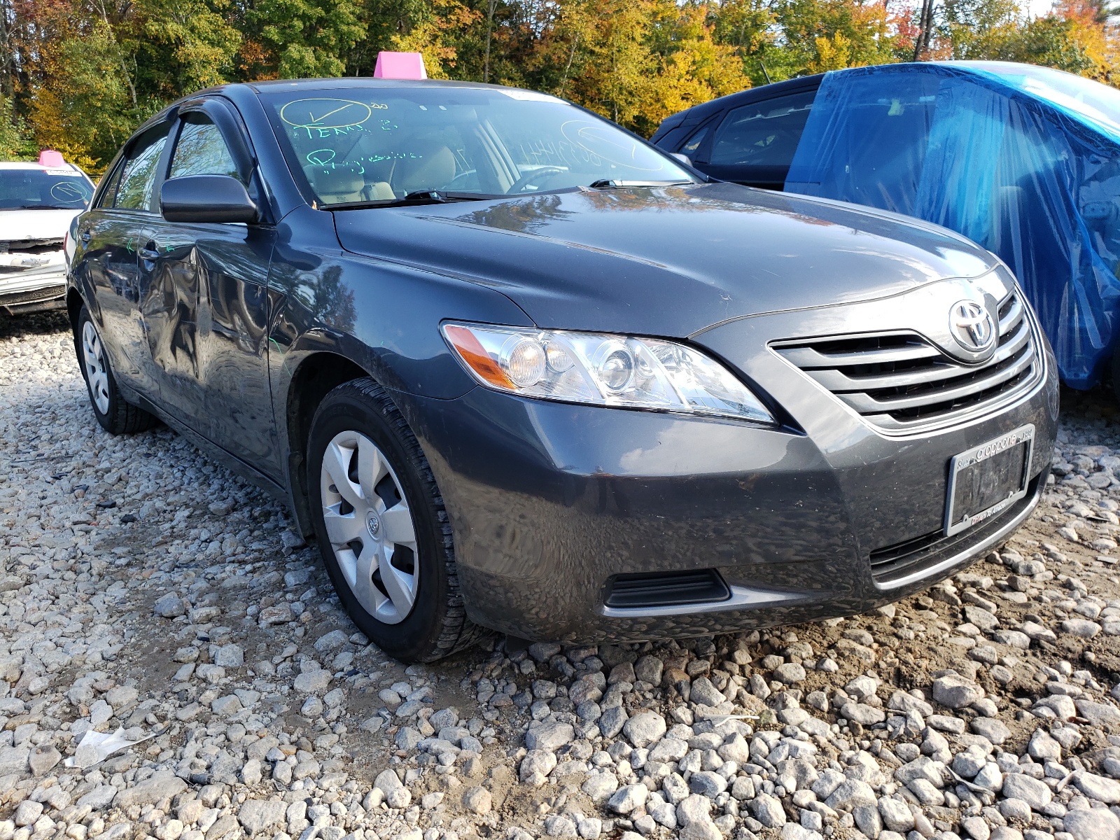 TOYOTA CAMRY CE 2007 with VIN 4T1BE46KX7U637986 - Photo from auction