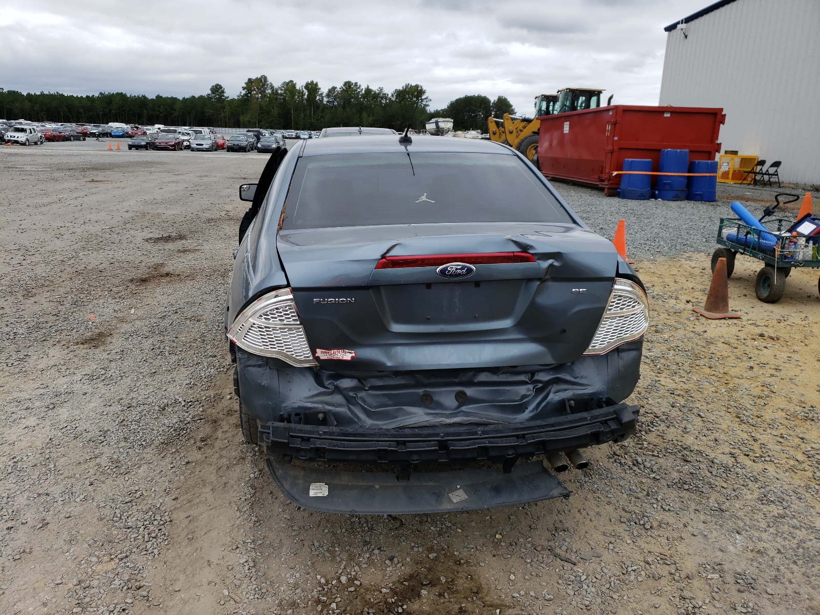 Photo 9 from auction – 2011 FORD FUSION SE with VIN 3FAHP0HA2BR333241
