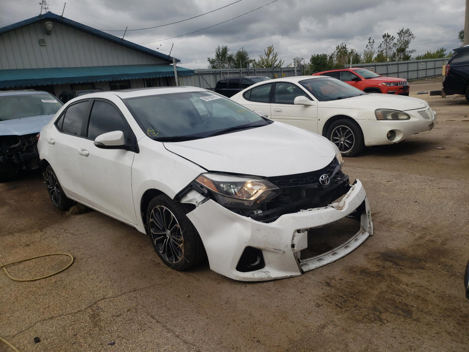 TOYOTA COROLLA L 2014 with VIN 2T1BURHE1EC099863 - Photo from auction