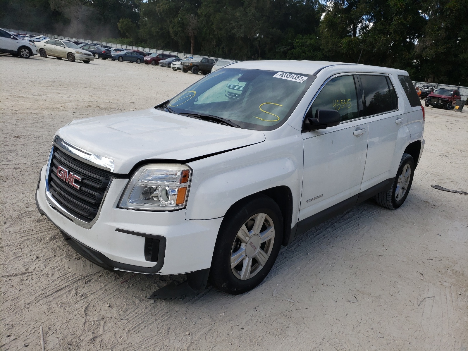 Photo 2 from auction – 2016 GMC TERRAIN SL with VIN 2GKALLEK8G6342843