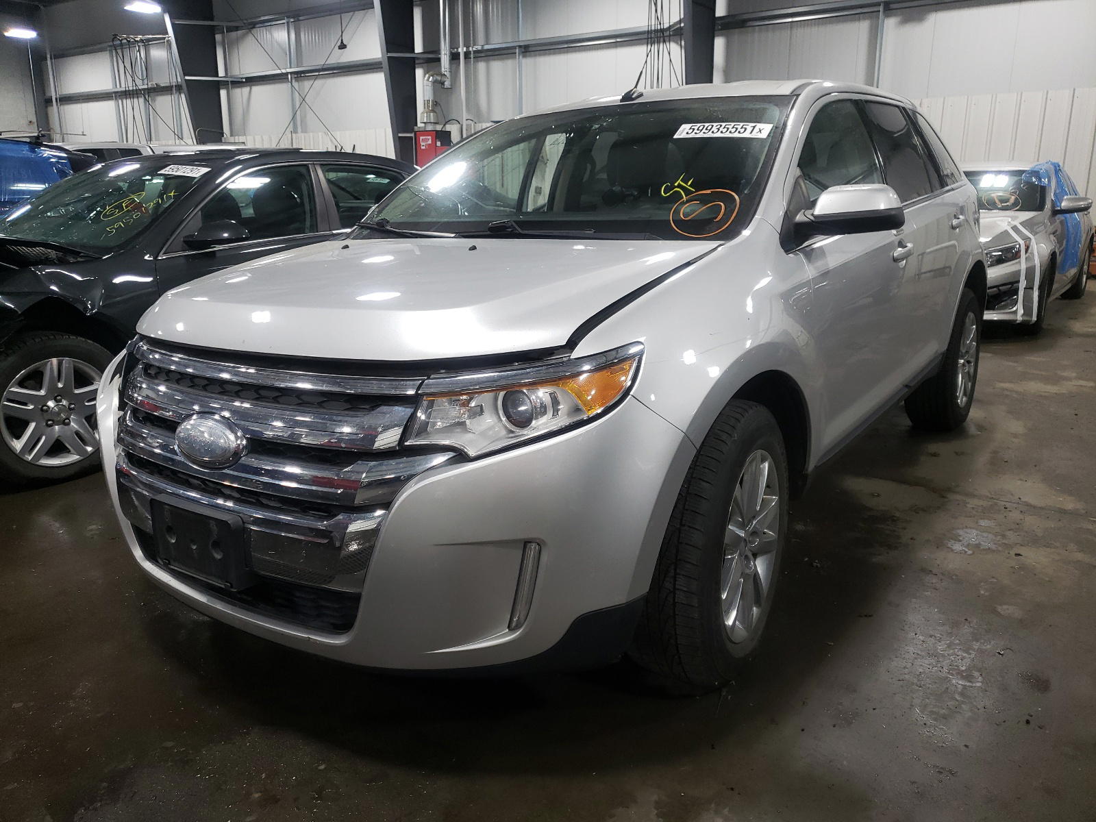 Photo 2 from auction – 2013 FORD EDGE LIMIT with VIN 2FMDK4KC0DBA68955