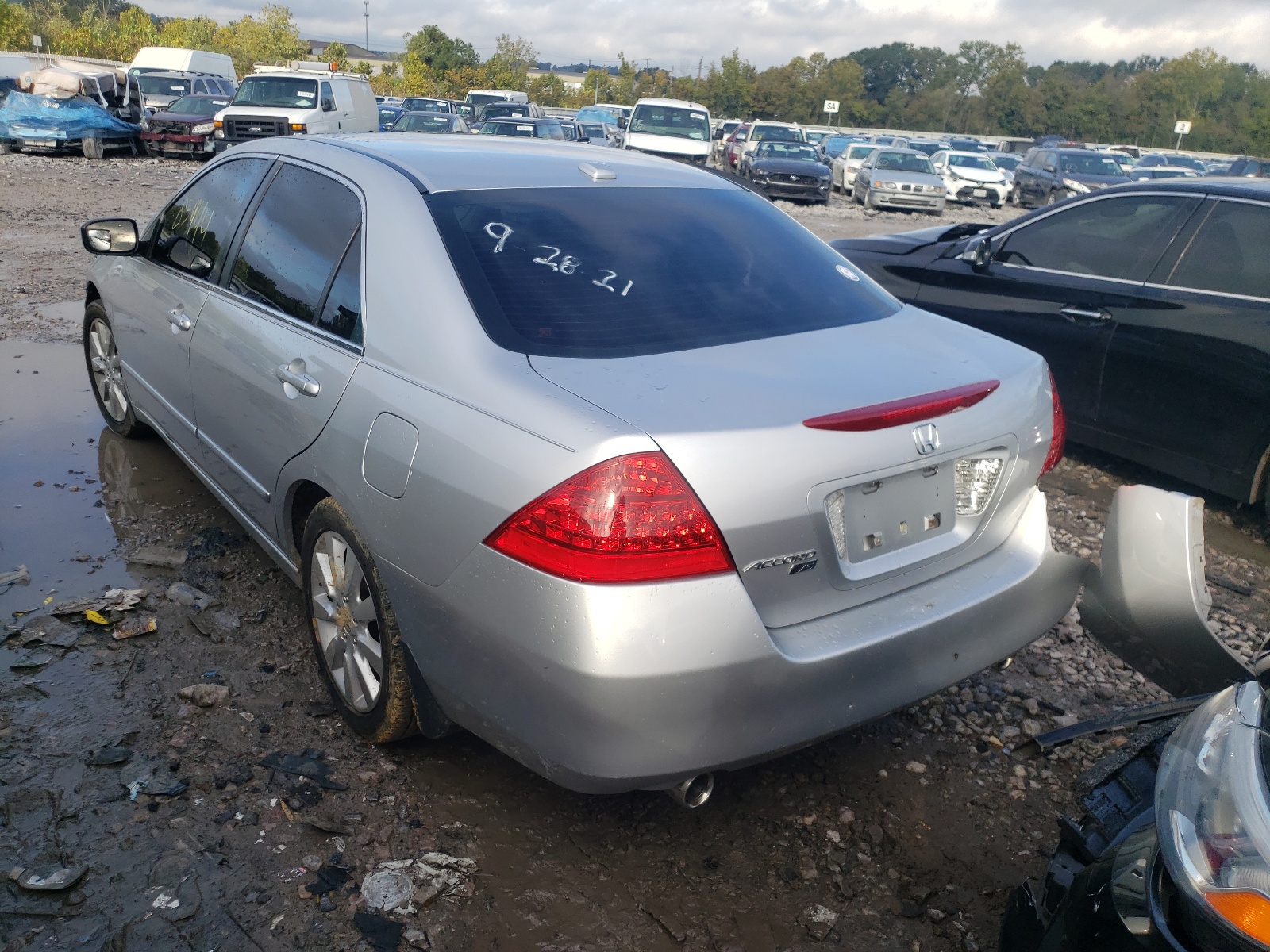 Photo 3 from auction – 2007 HONDA ACCORD EX with VIN 1HGCM66547A040675