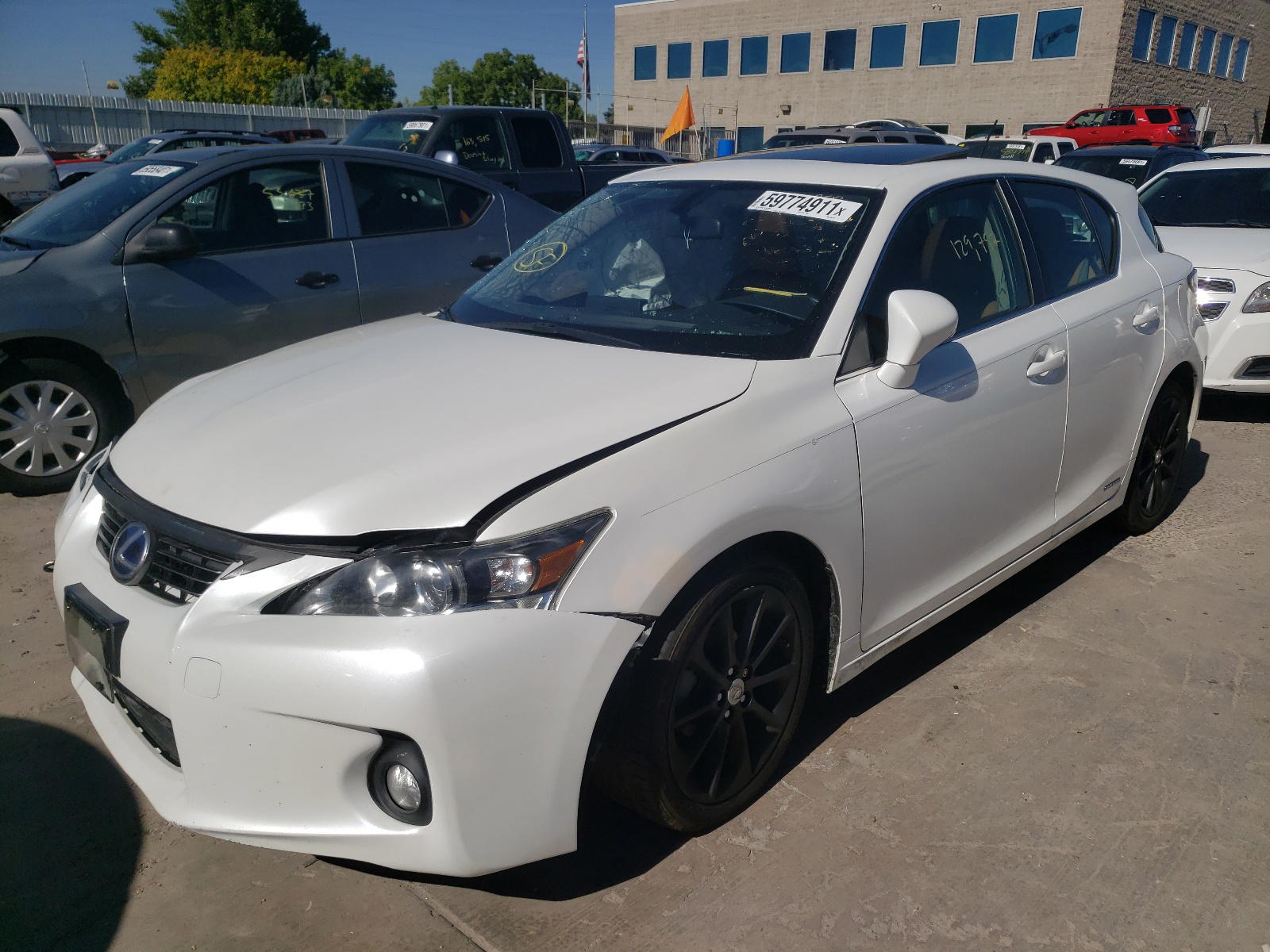 Photo 2 from auction – 2012 LEXUS CT 200 with VIN JTHKD5BH8C2062167