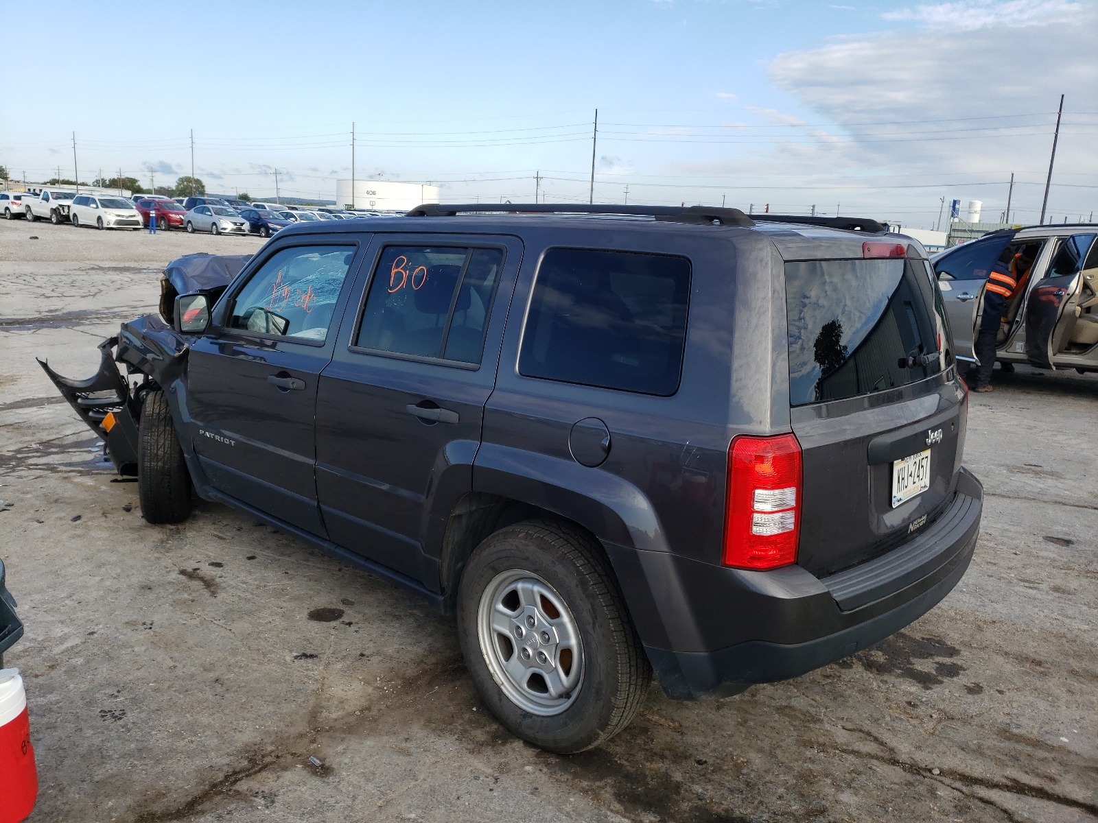 Photo 15 from auction – 2014 JEEP PATRIOT SP with VIN 1C4NJPBB6ED854291