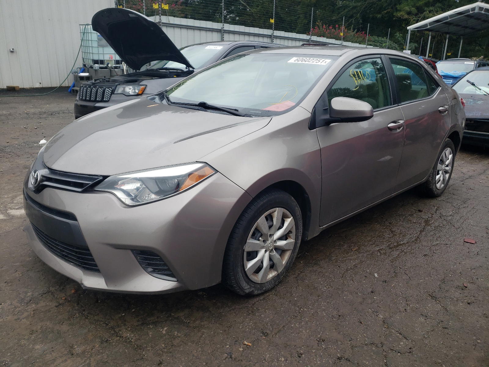 Photo 2 from auction – 2015 TOYOTA COROLLA L with VIN 2T1BURHE6FC329947