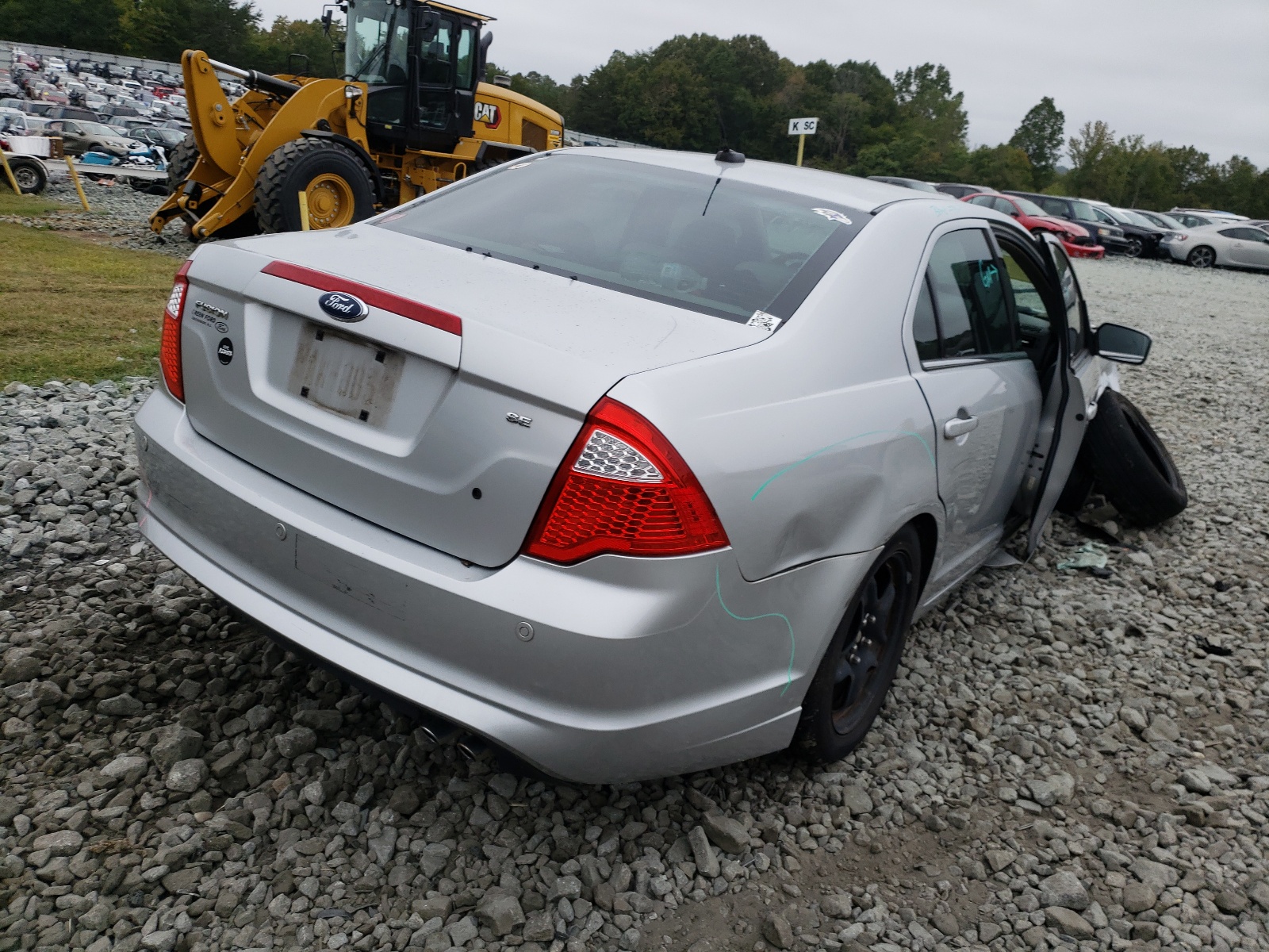 Photo 4 from auction – 2010 FORD FUSION SE with VIN 3FAHP0HA4AR237481