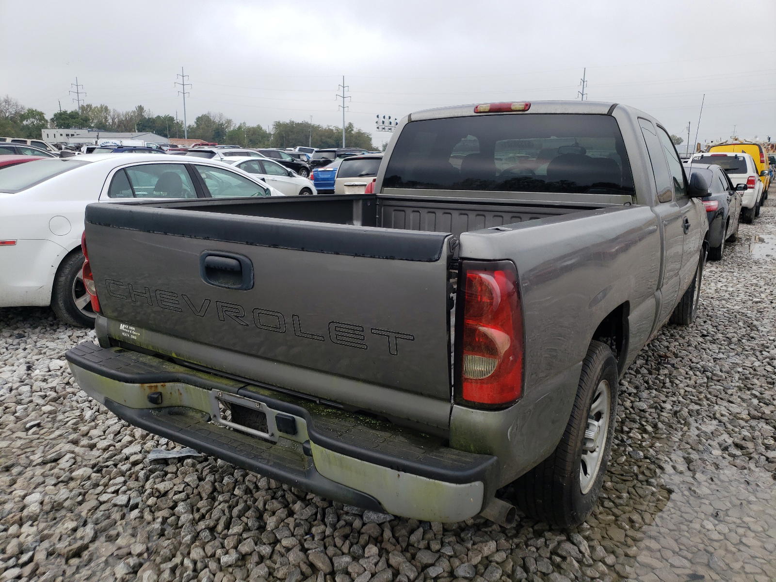 Photo 4 from auction – 2007 CHEVROLET silverado with VIN 1GCEC19X87Z134408