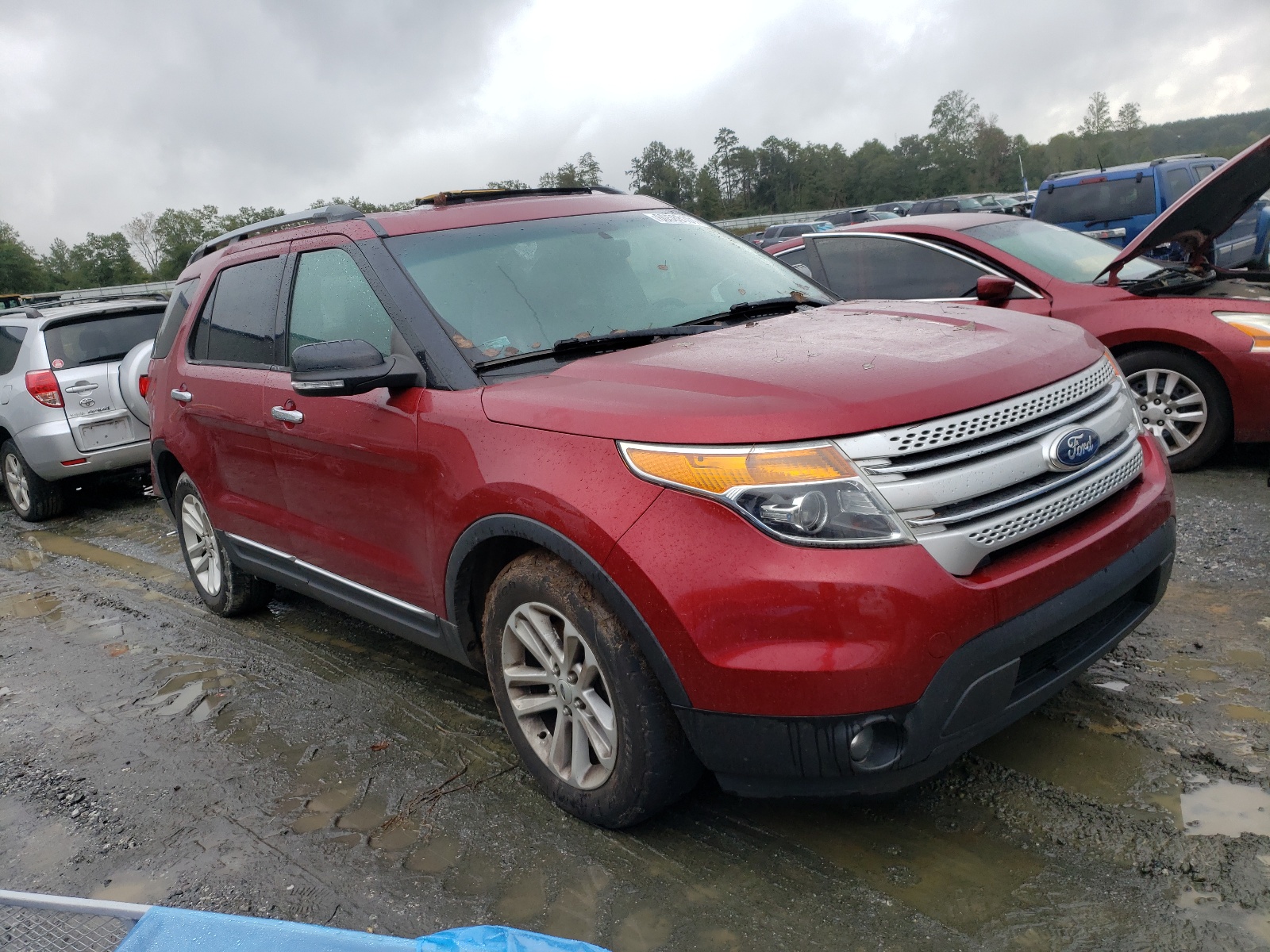 FORD EXPLORER X 2014 z numerem VIN 1FM5K7D87EGA15999 - Zdjęcie z aukcji