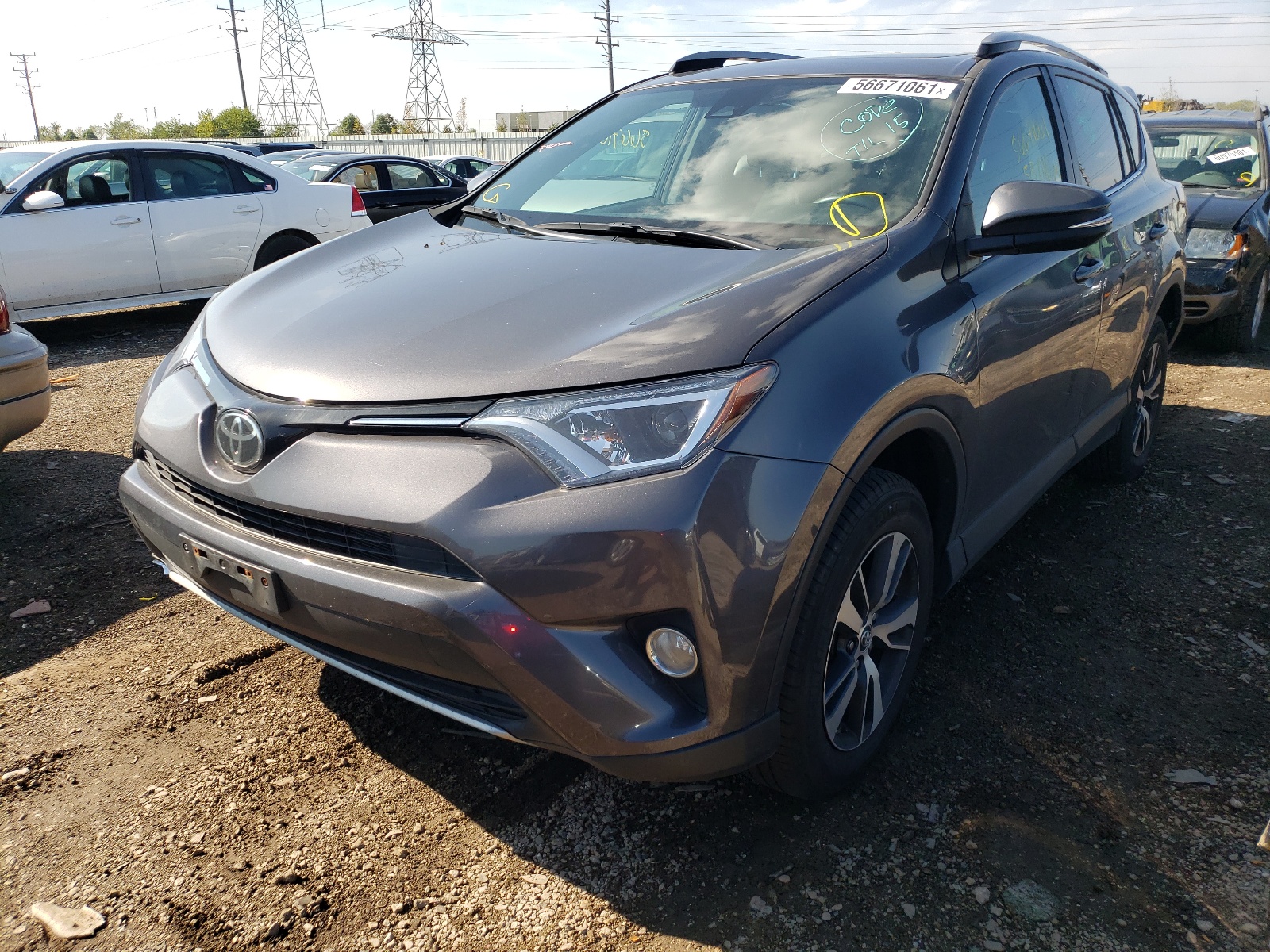 Photo 2 from auction – 2018 TOYOTA RAV4 ADVEN with VIN 2T3RFREV8JW747163