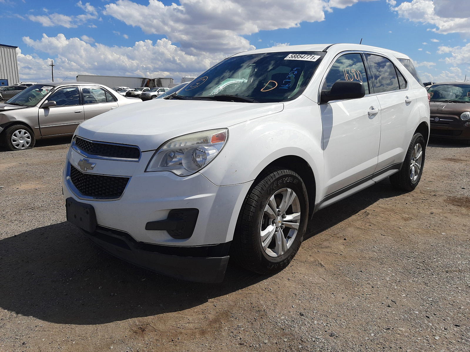 Photo 2 from auction – 2014 CHEVROLET EQUINOX LS with VIN 2GNFLEEK4E6167329