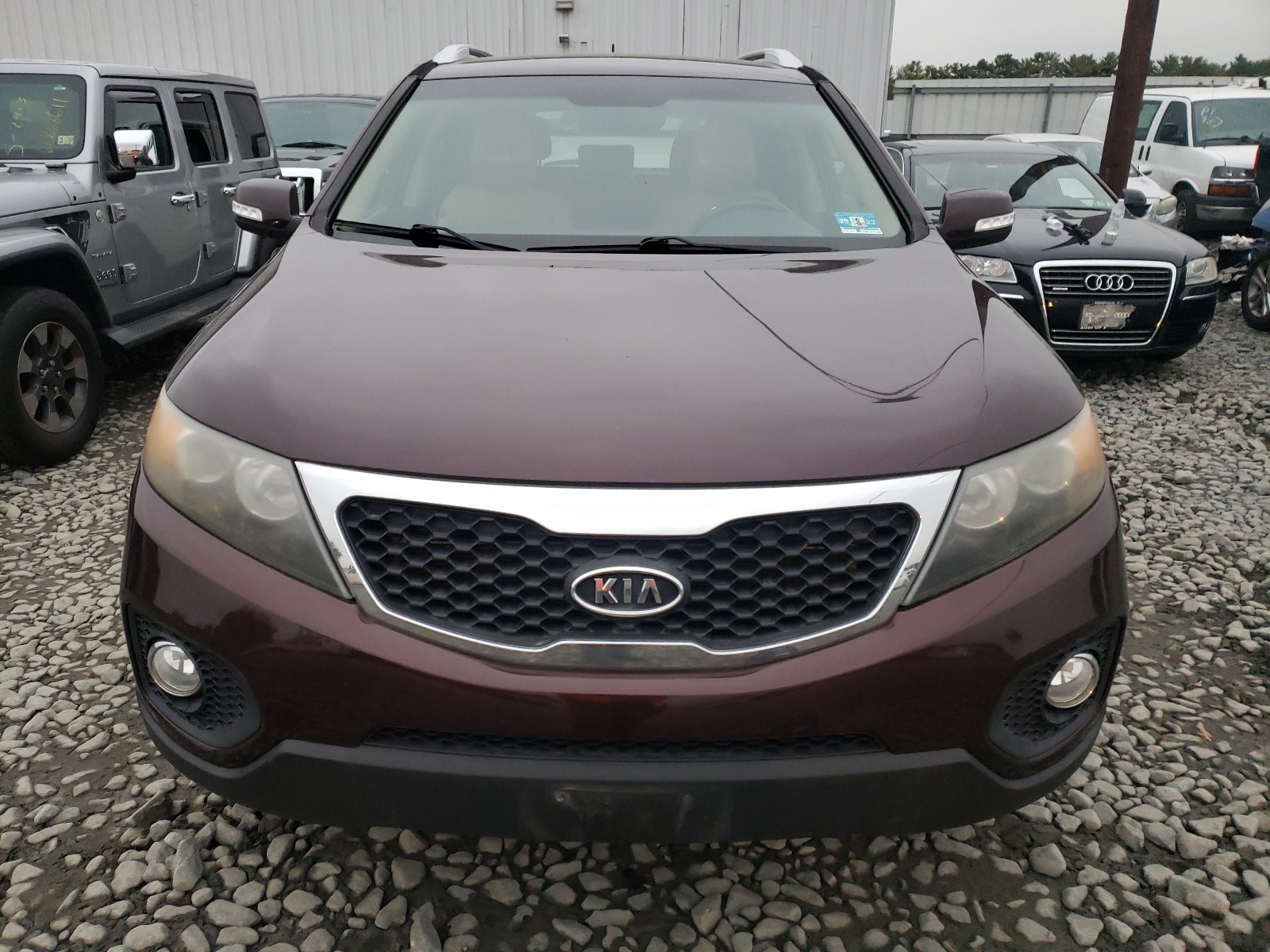Photo 9 from auction – 2012 KIA SORENTO EX with VIN 5XYKU4A62CG219631