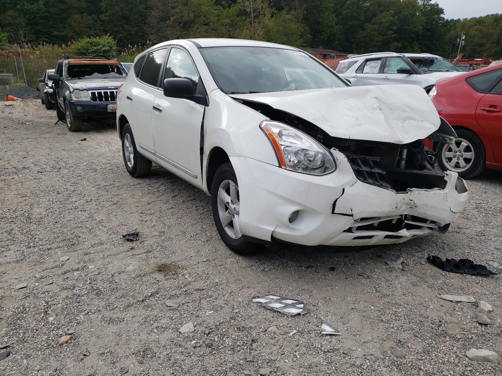Photo 1 from auction – 2012 NISSAN ROGUE S with VIN JN8AS5MV2CW388100