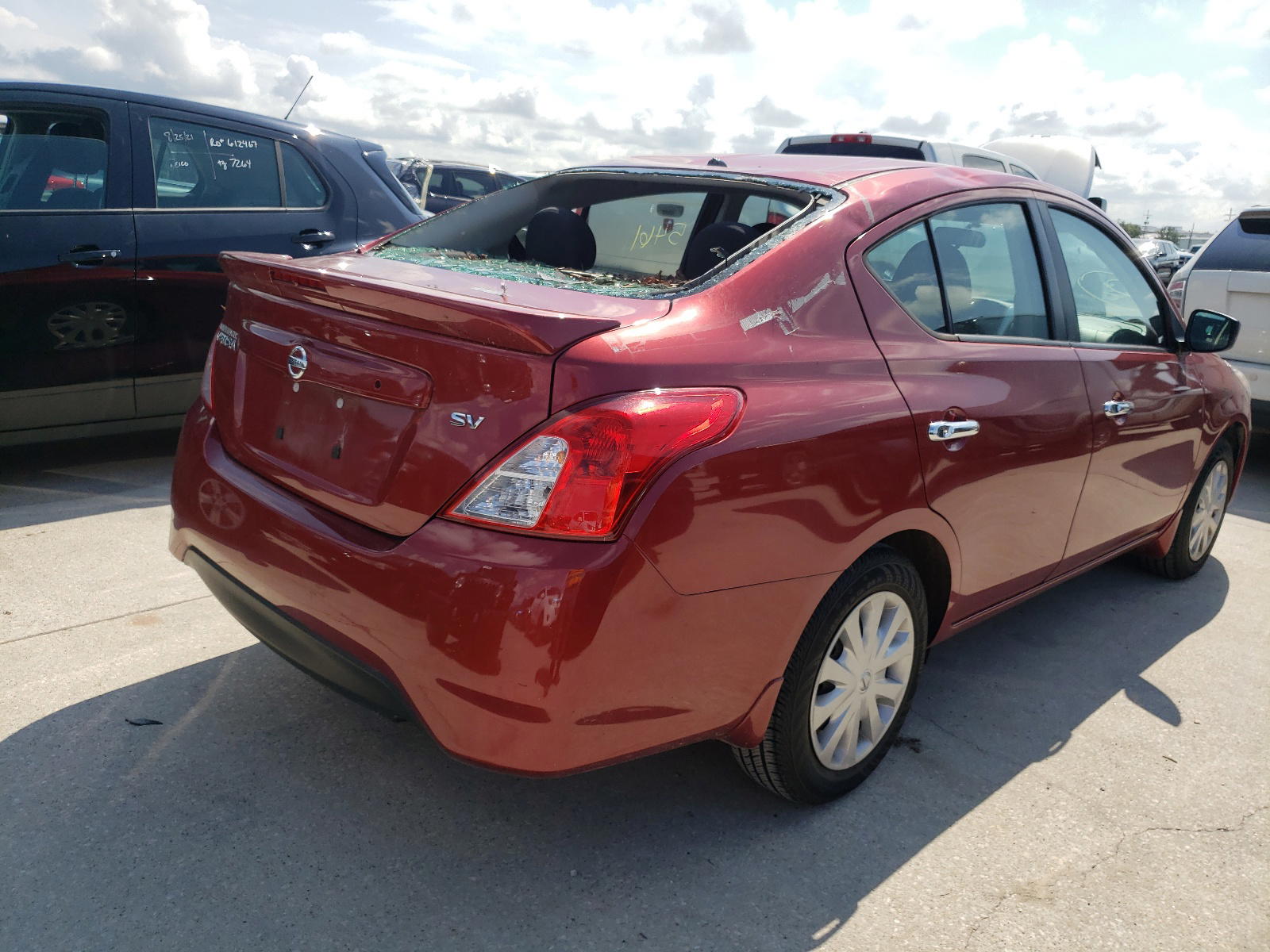 Photo 4 from auction – 2017 NISSAN VERSA S with VIN 3N1CN7AP3HL895908