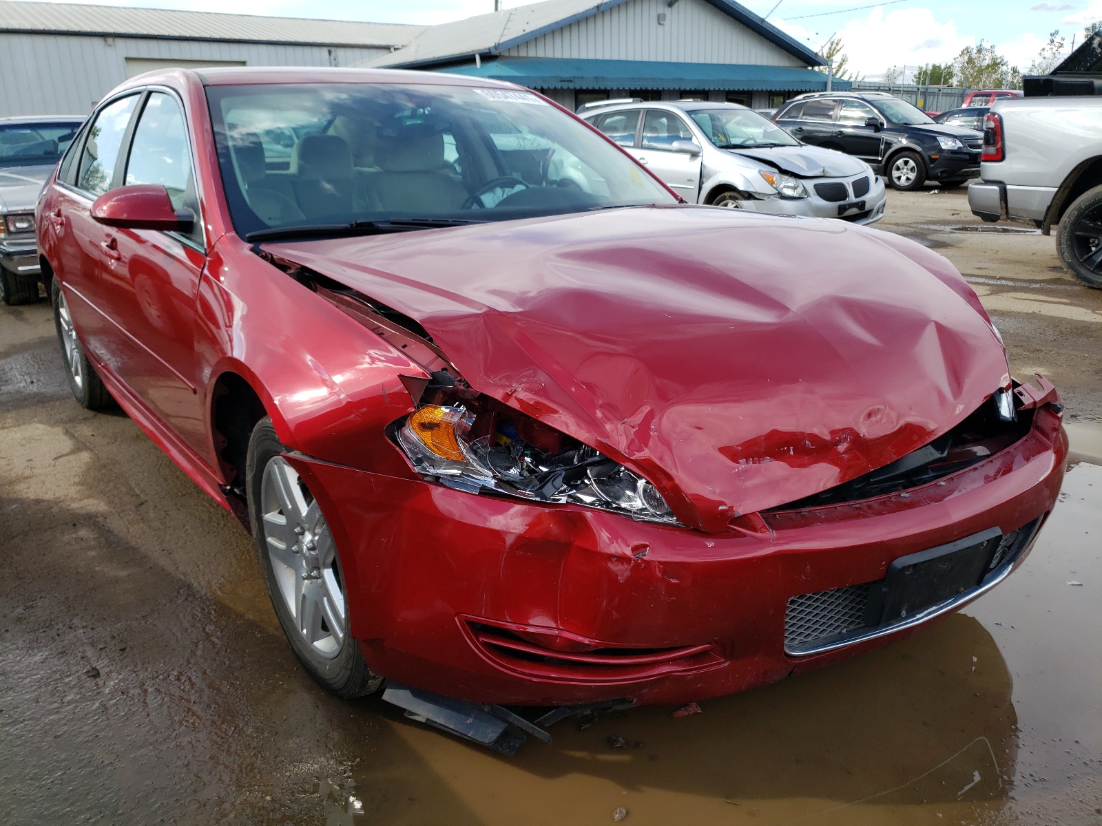 CHEVROLET IMPALA LT 2013 with VIN 2G1WB5E30D1123806 - Photo from auction