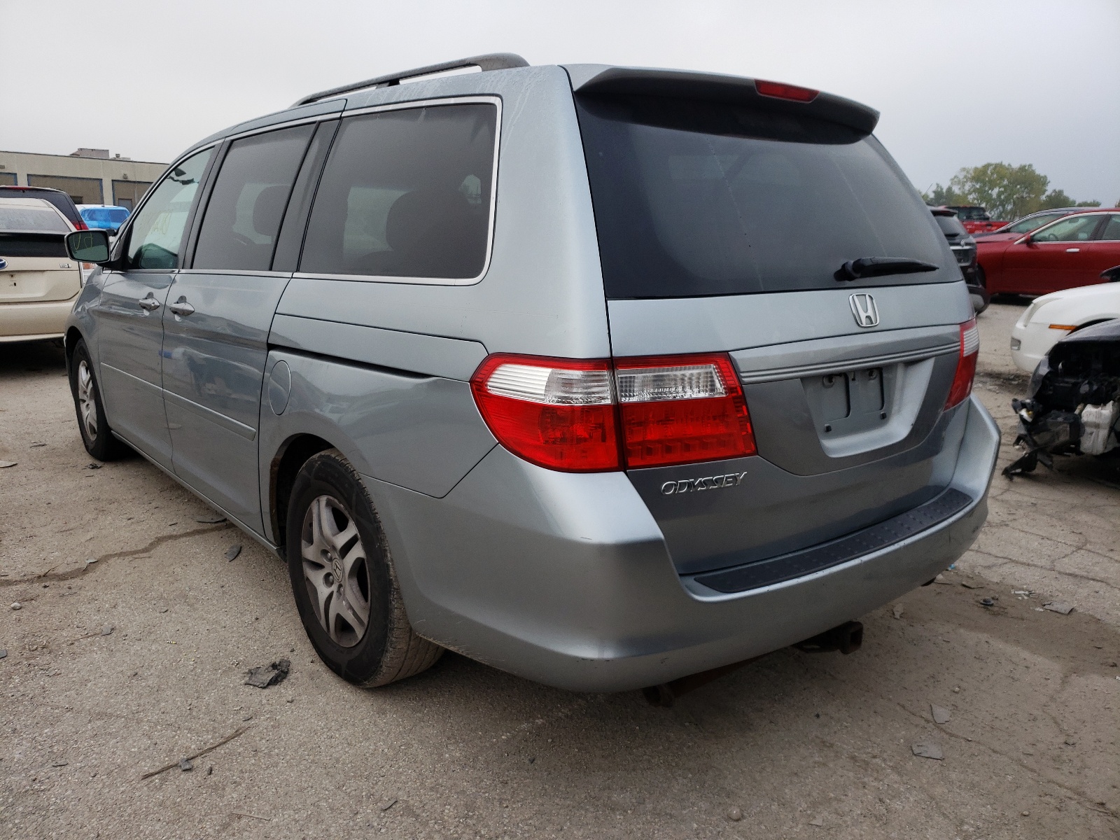 Photo 3 from auction – 2007 HONDA ODYSSEY EX with VIN 5FNRL38447B129748