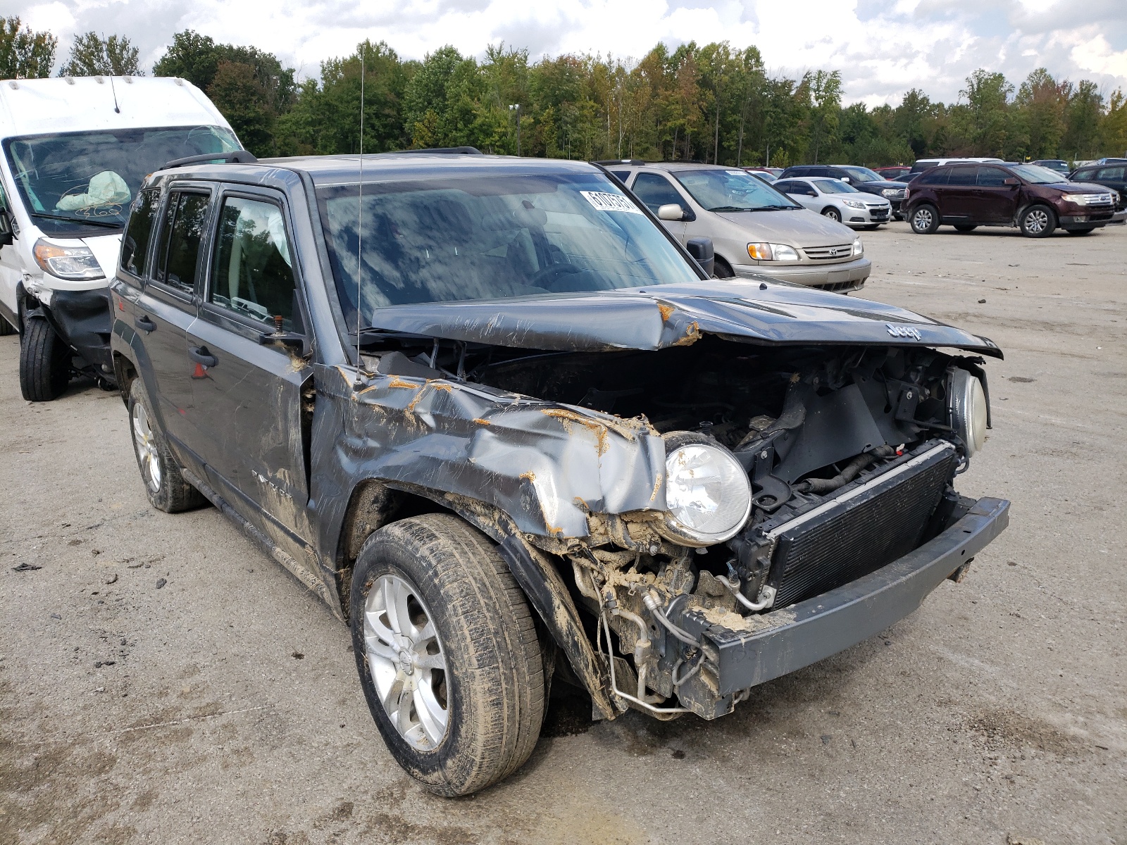 Photo 1 from auction – 2012 JEEP PATRIOT SP with VIN 1C4NJPBAXCD586849