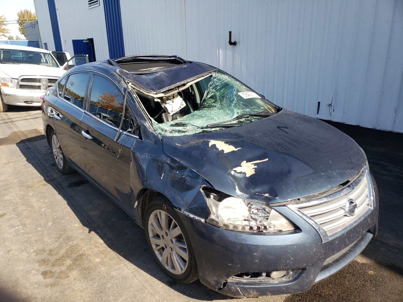 Photo 9 from auction – 2014 NISSAN SENTRA S with VIN 3N1AB7AP2EY337661