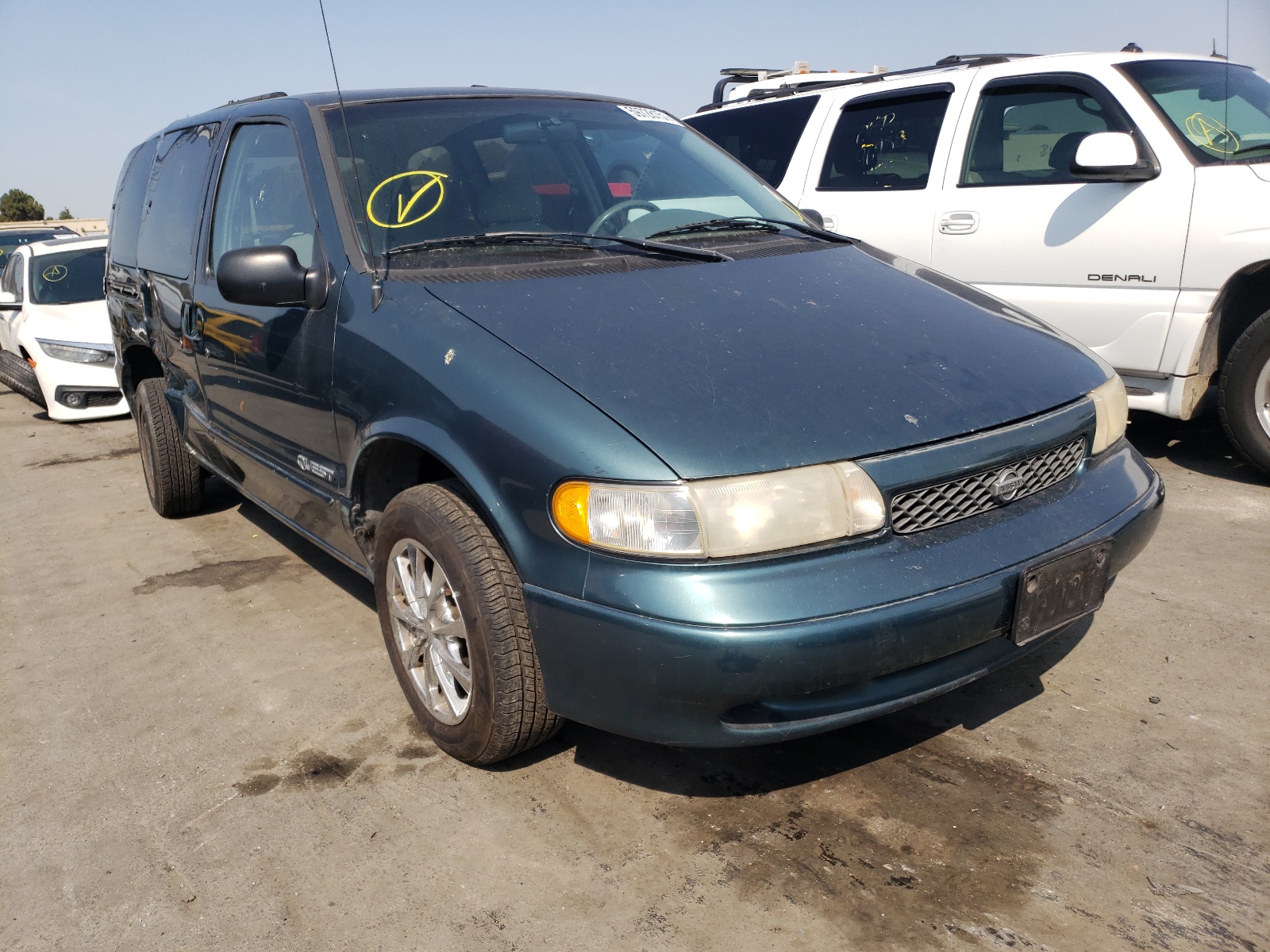 NISSAN QUEST XE 1996 with VIN 4N2DN11W5TD809189 - Photo from auction