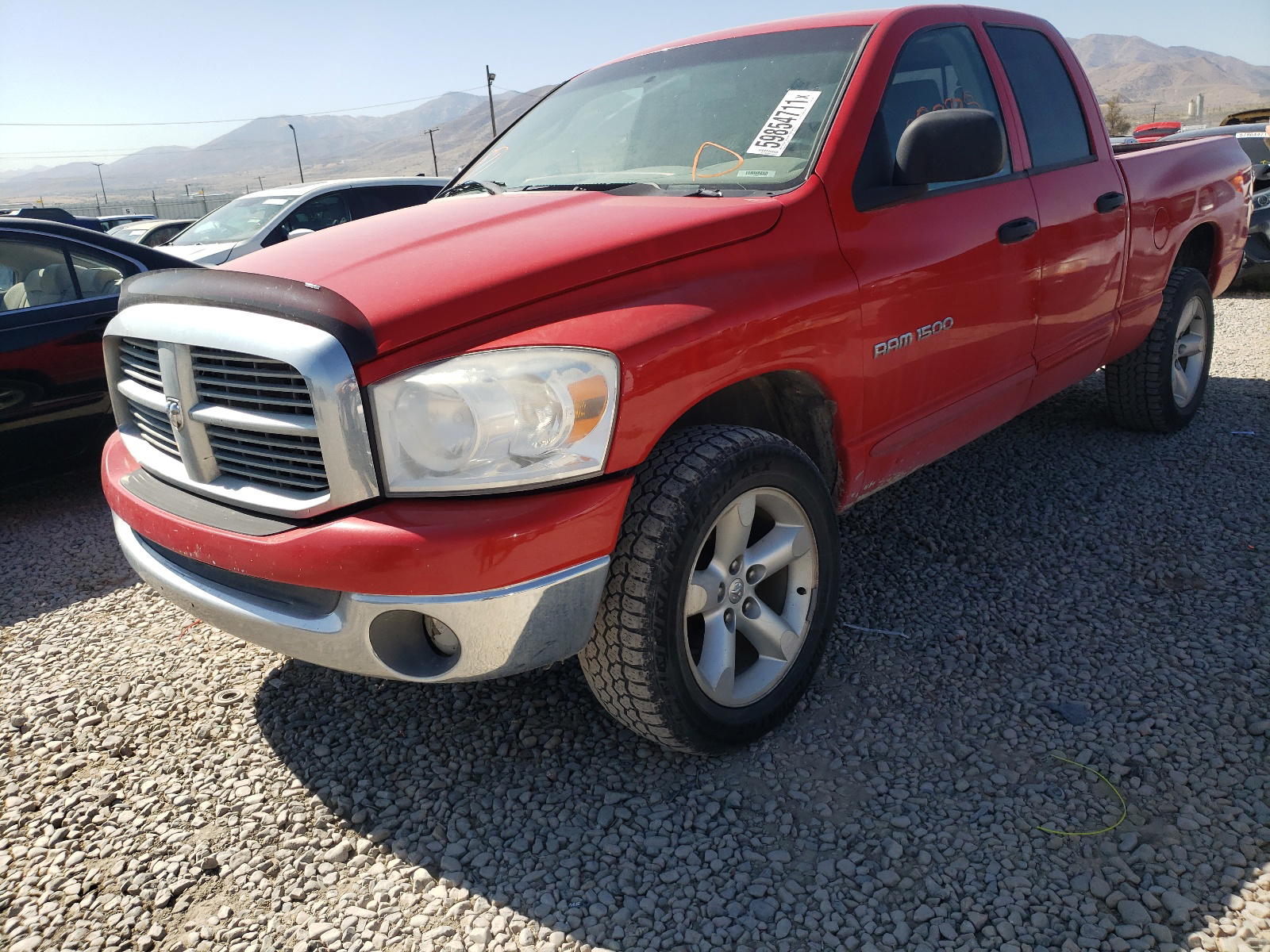 Photo 2 from auction – 2007 DODGE RAM 1500 with VIN 1D7HU18P27J539423